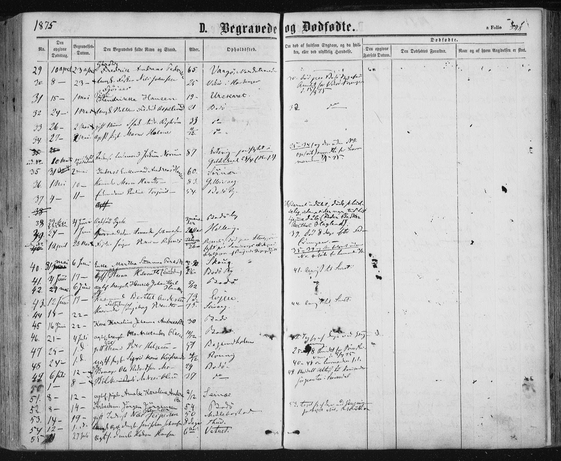 Ministerialprotokoller, klokkerbøker og fødselsregistre - Nordland, SAT/A-1459/801/L0008: Parish register (official) no. 801A08, 1864-1875, p. 348