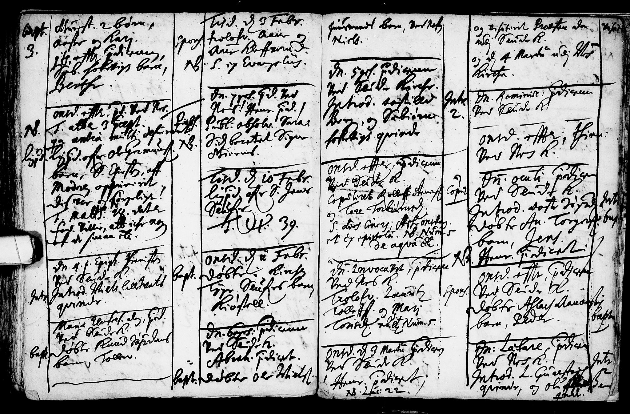 Sauherad kirkebøker, AV/SAKO-A-298/F/Fa/L0001: Parish register (official) no. I 1, 1649-1681