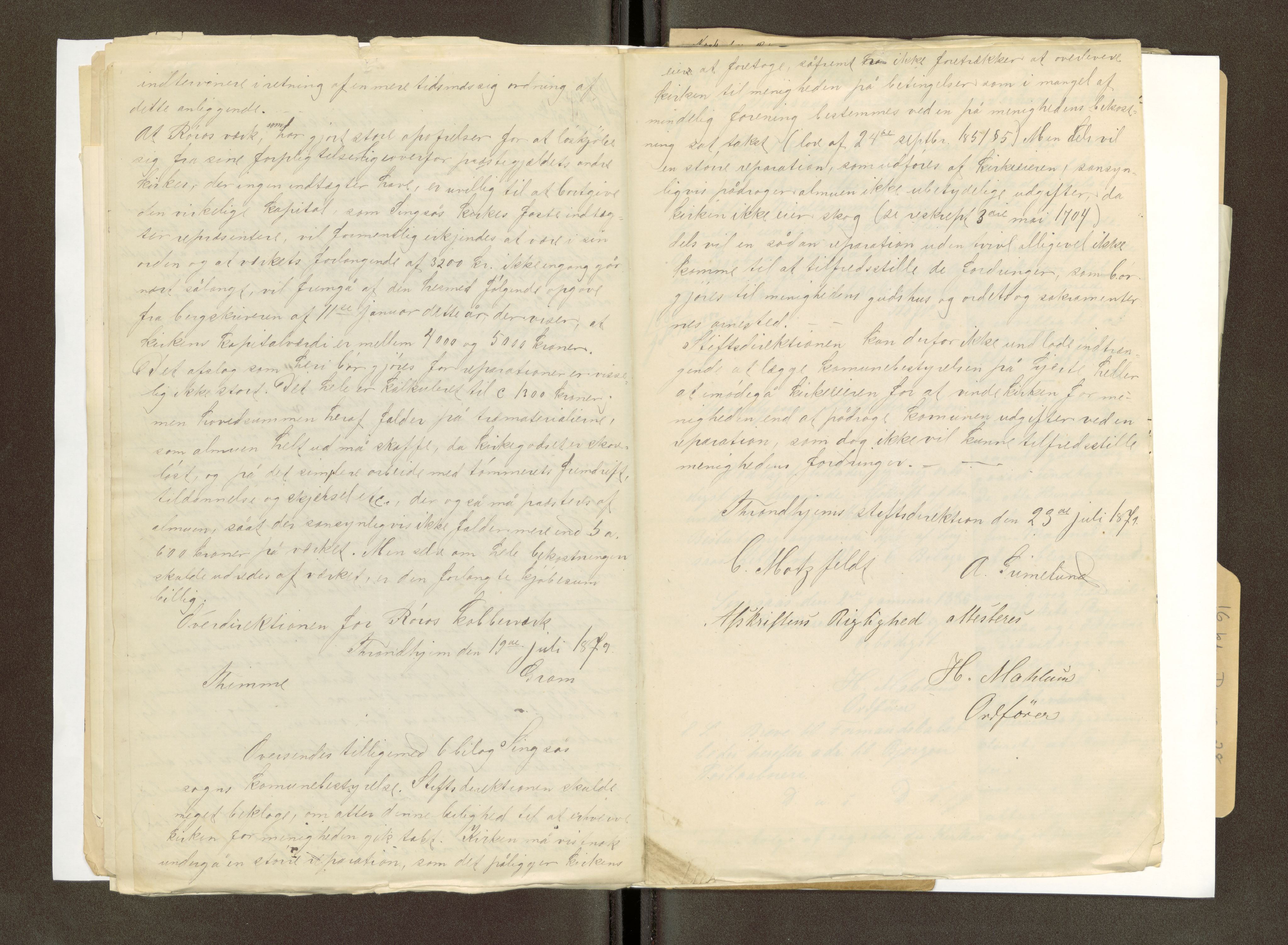 Røros kobberverk, AV/SAT-PA-0211/1/16/16D/L0002: Holtålens kirker og sammes gods, 1828-1880, p. 29