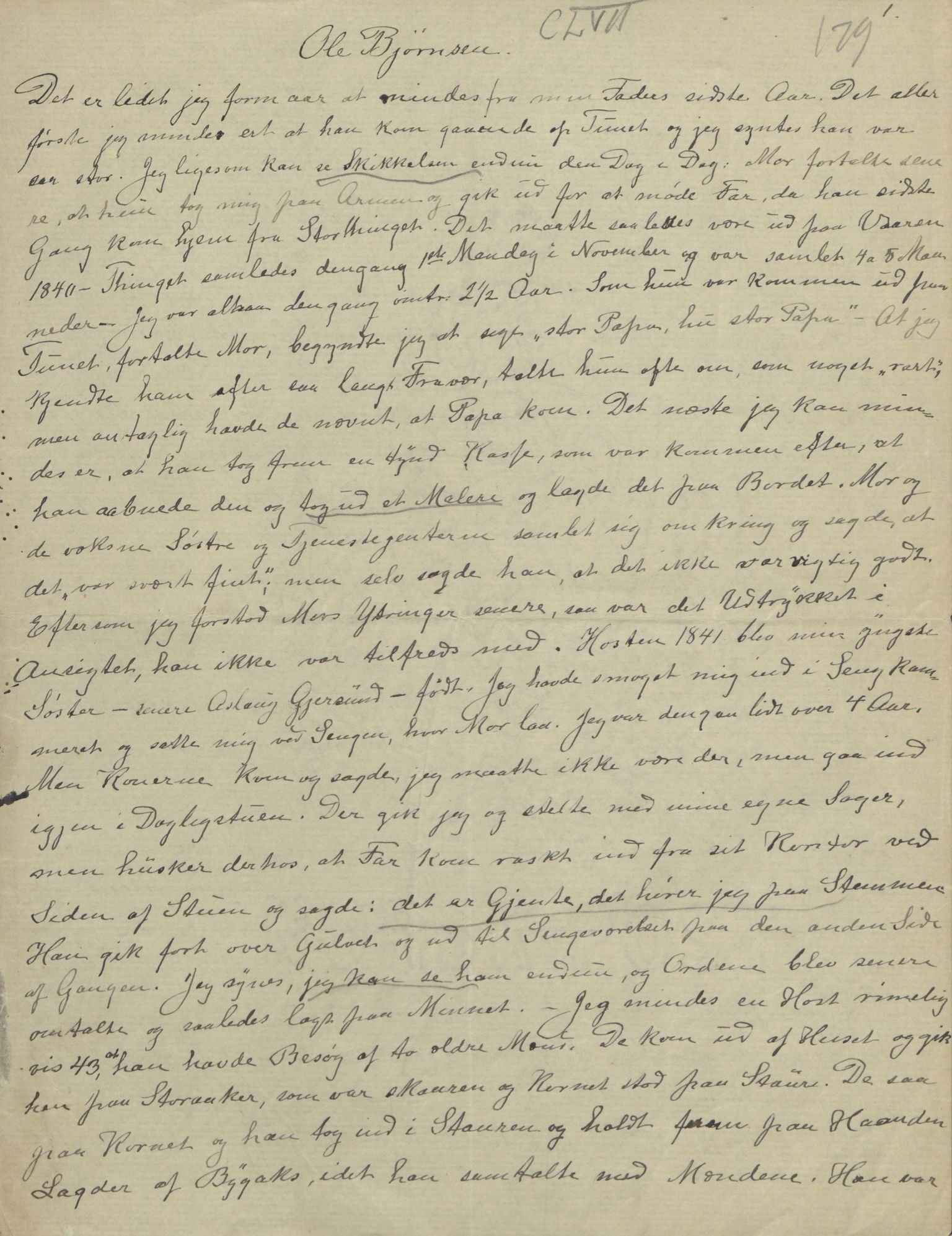 Rikard Berge, TEMU/TGM-A-1003/F/L0004/0053: 101-159 / 157 Manuskript, notatar, brev o.a. Nokre leiker, manuskript, 1906-1908, p. 179