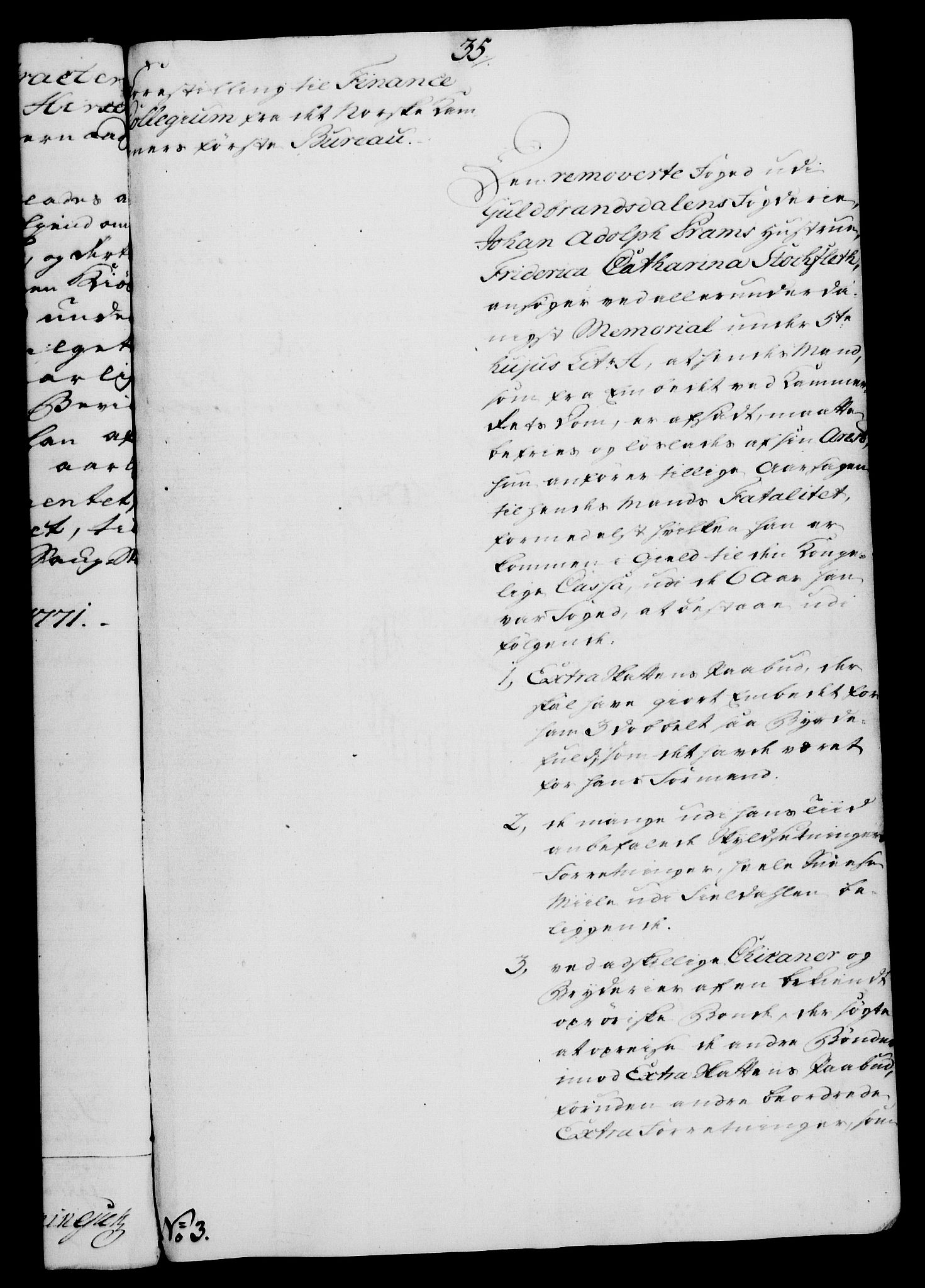 Rentekammeret, Kammerkanselliet, RA/EA-3111/G/Gf/Gfa/L0054: Norsk relasjons- og resolusjonsprotokoll (merket RK 52.54), 1771-1772, p. 83