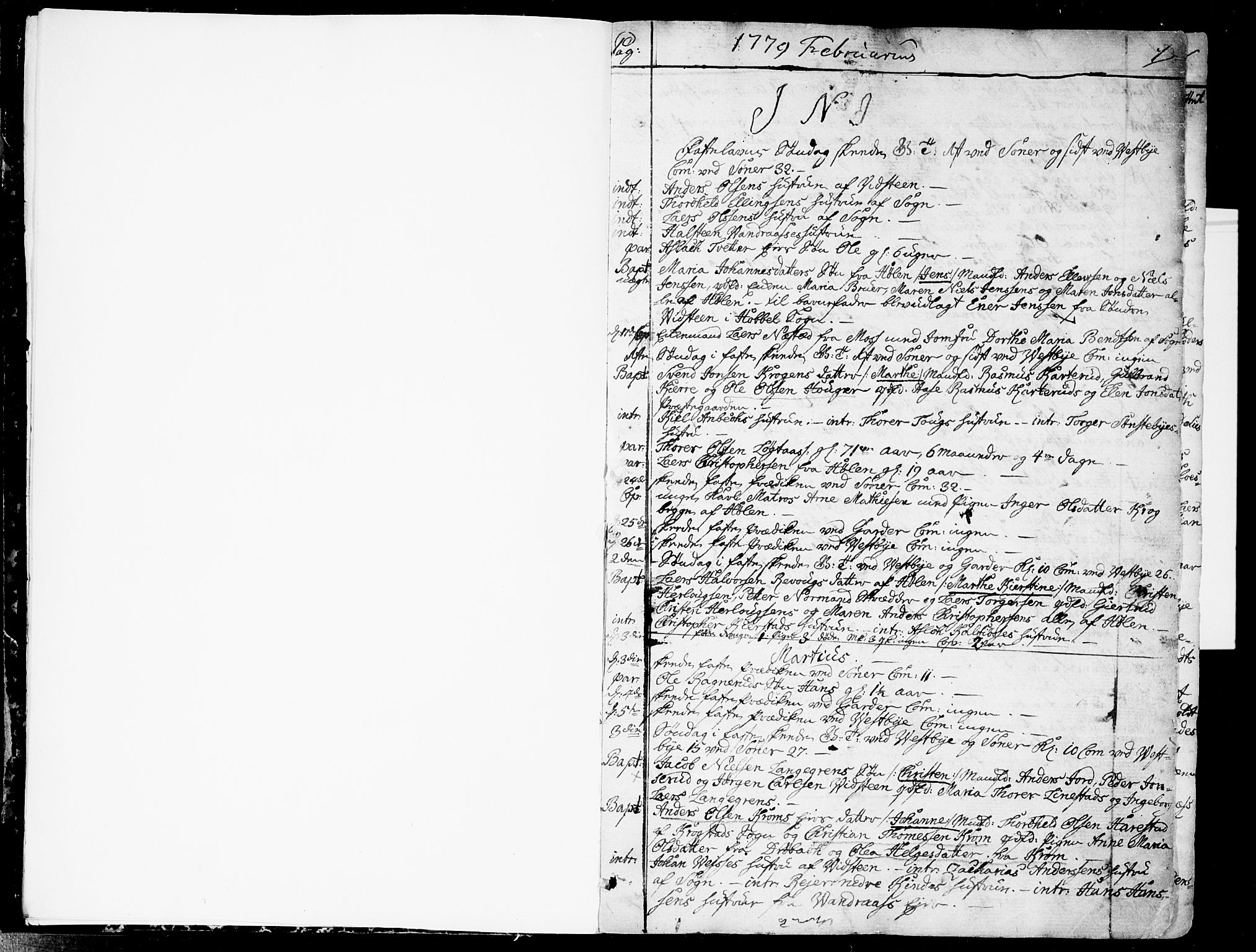 Vestby prestekontor Kirkebøker, SAO/A-10893/F/Fa/L0003: Parish register (official) no. I 3, 1779-1796, p. 0-1