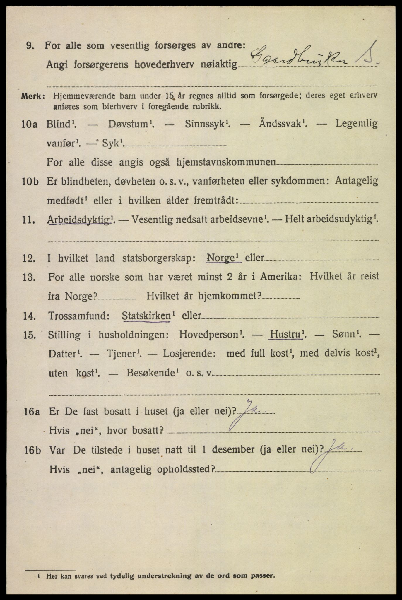 SAK, 1920 census for Halse og Harkmark, 1920, p. 6172