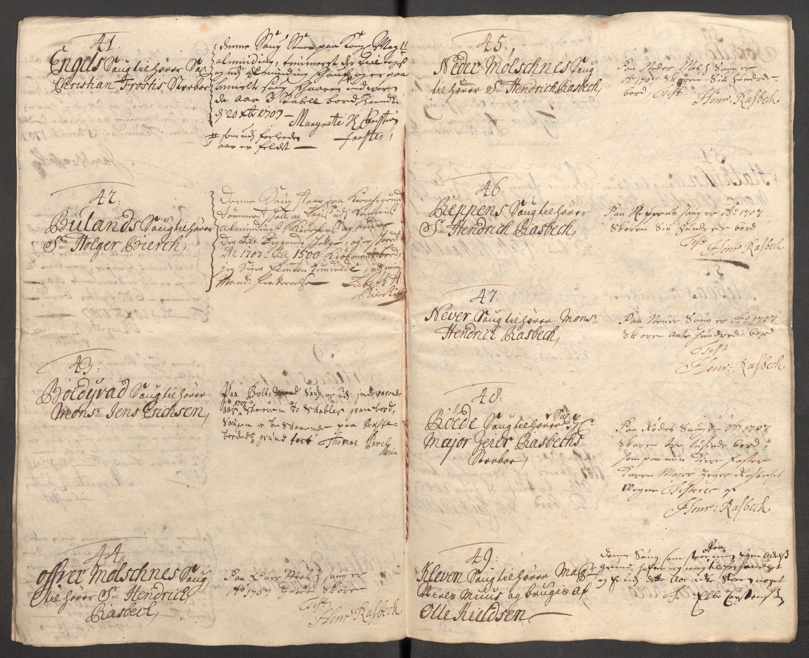 Rentekammeret inntil 1814, Reviderte regnskaper, Fogderegnskap, AV/RA-EA-4092/R62/L4197: Fogderegnskap Stjørdal og Verdal, 1707, p. 192