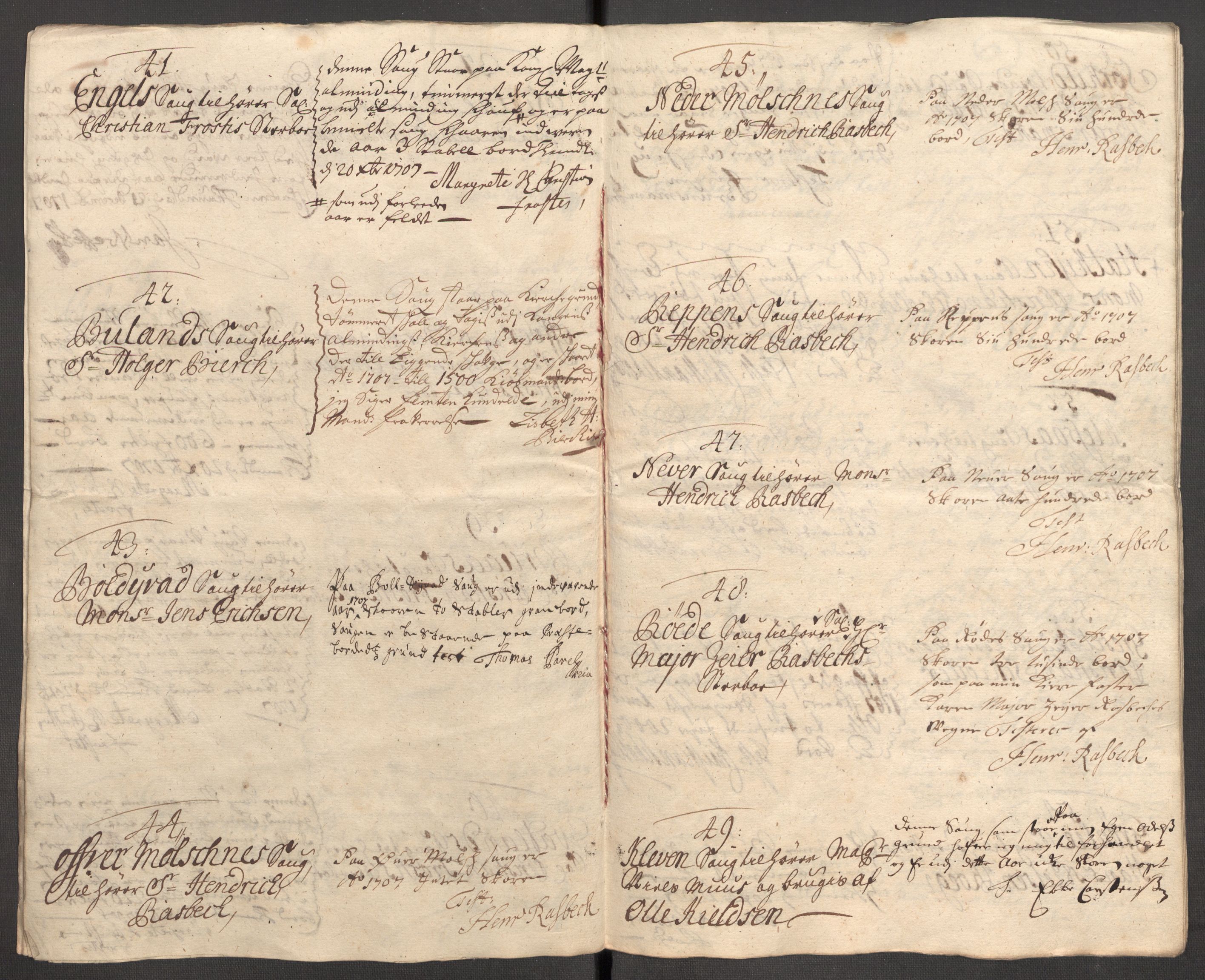 Rentekammeret inntil 1814, Reviderte regnskaper, Fogderegnskap, RA/EA-4092/R62/L4197: Fogderegnskap Stjørdal og Verdal, 1707, p. 192