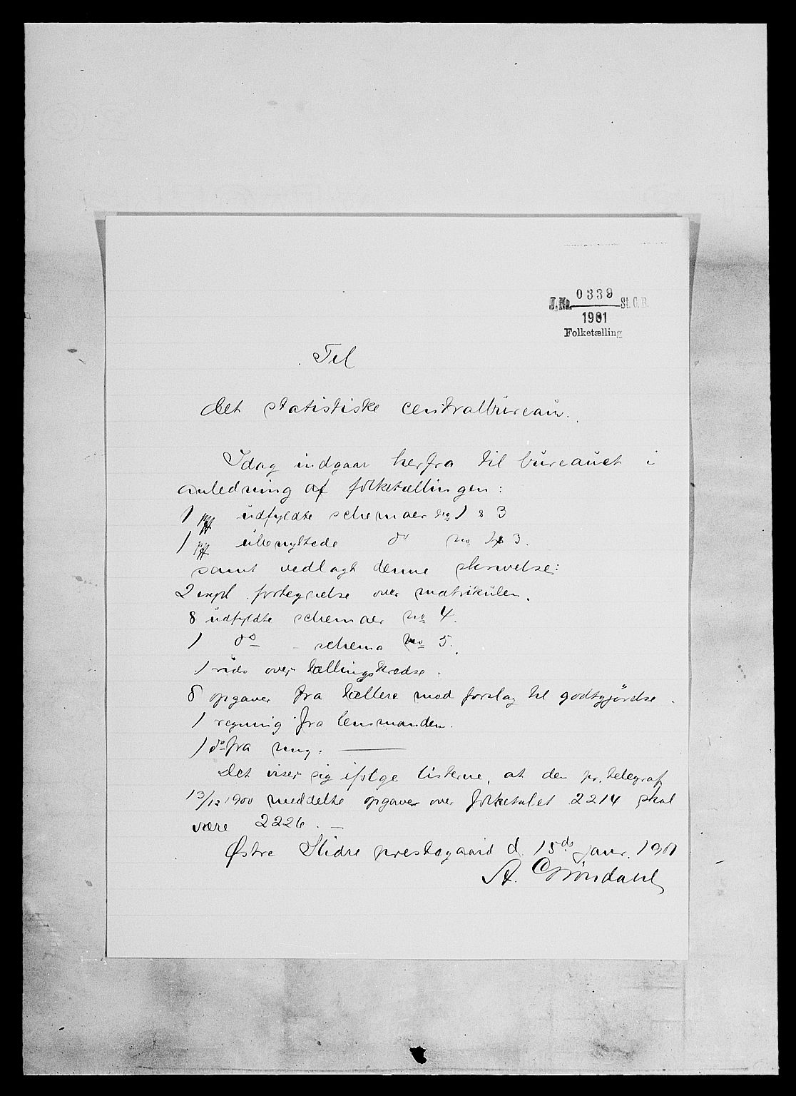 SAH, 1900 census for Øystre Slidre, 1900, p. 13