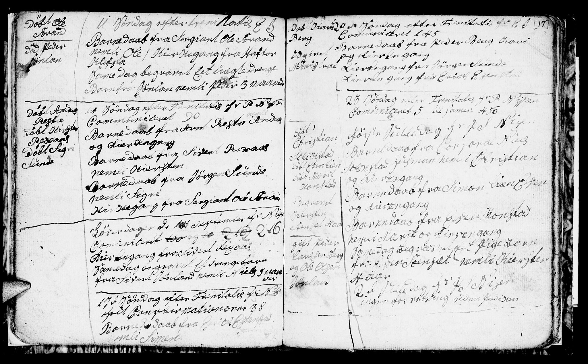 Ministerialprotokoller, klokkerbøker og fødselsregistre - Sør-Trøndelag, SAT/A-1456/694/L1129: Parish register (copy) no. 694C01, 1793-1815, p. 17