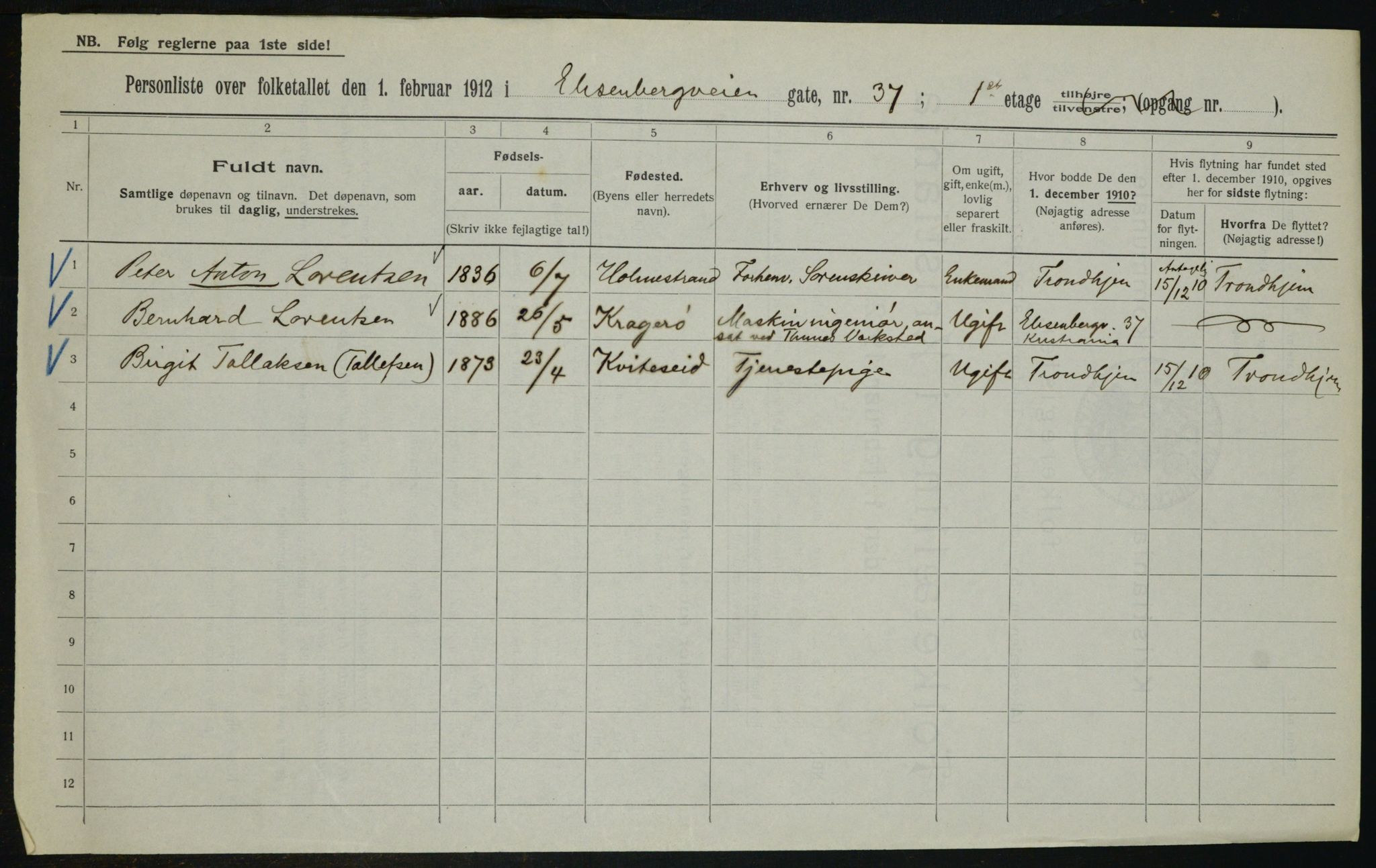 OBA, Municipal Census 1912 for Kristiania, 1912, p. 20801