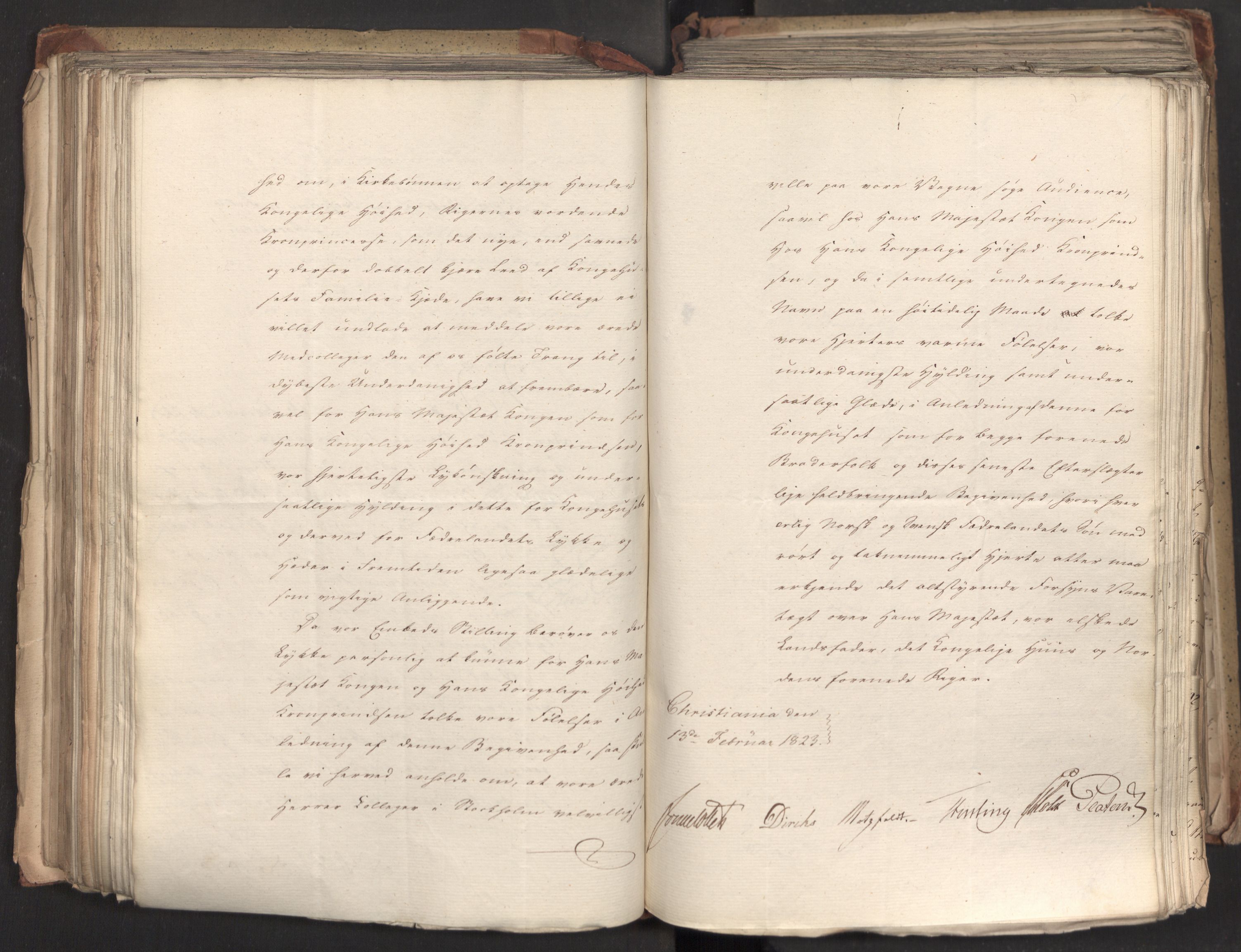 Statsrådsavdelingen i Stockholm, AV/RA-S-1003/D/Da/L0033: Regjeringsinnstillinger nr. 1-274, 1823, p. 279