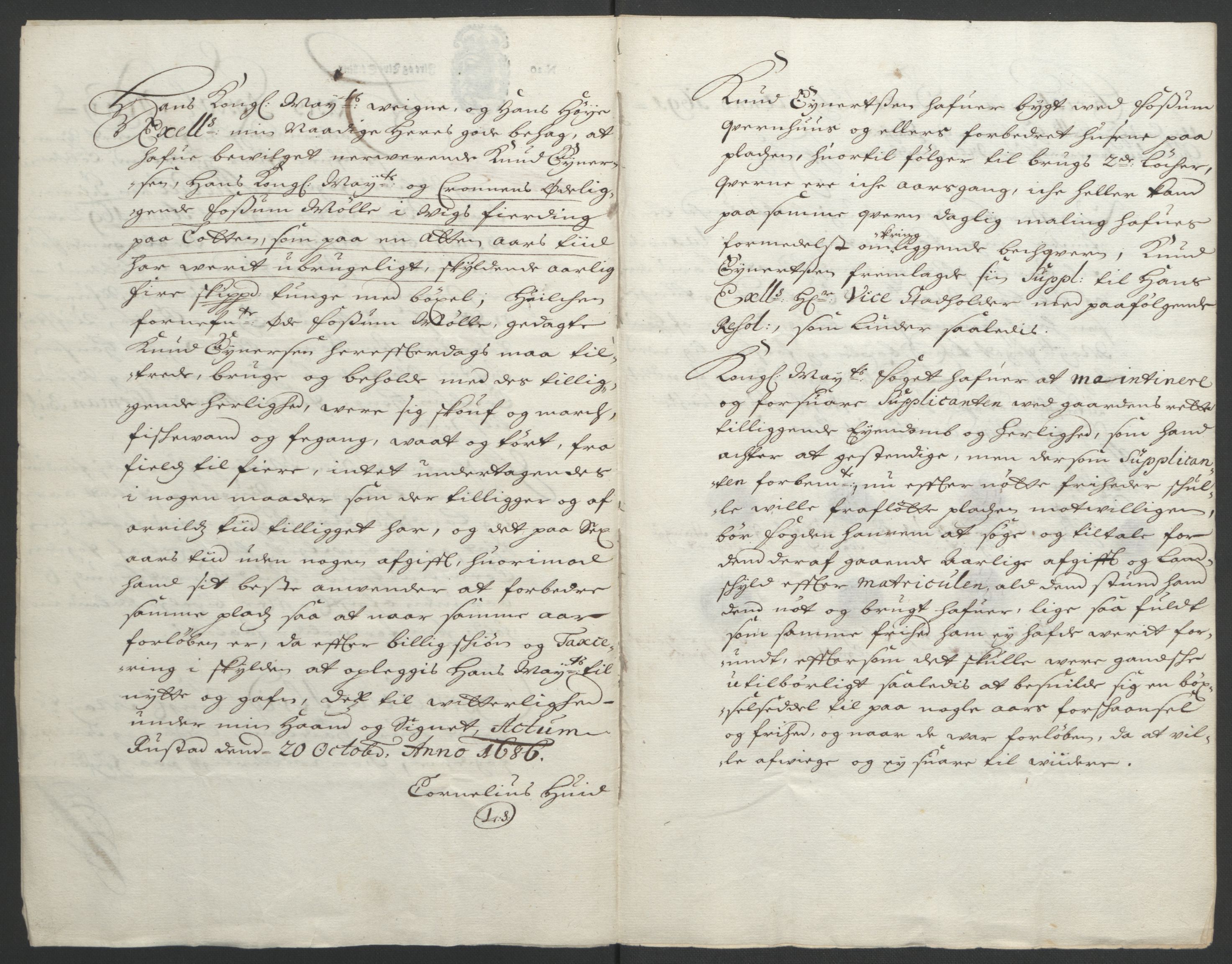 Rentekammeret inntil 1814, Reviderte regnskaper, Fogderegnskap, AV/RA-EA-4092/R18/L1291: Fogderegnskap Hadeland, Toten og Valdres, 1692, p. 5