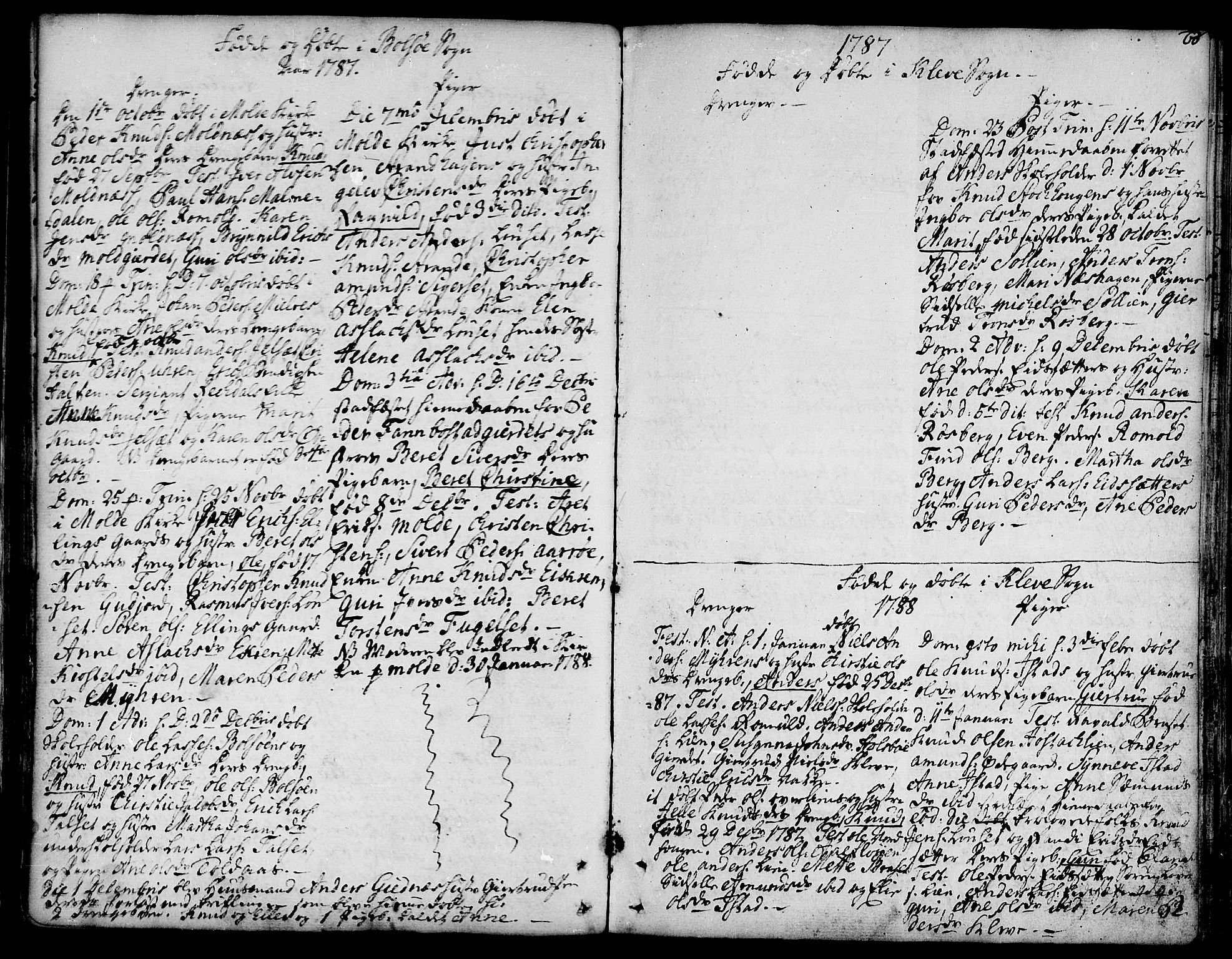 Ministerialprotokoller, klokkerbøker og fødselsregistre - Møre og Romsdal, SAT/A-1454/555/L0648: Parish register (official) no. 555A01, 1759-1793, p. 60