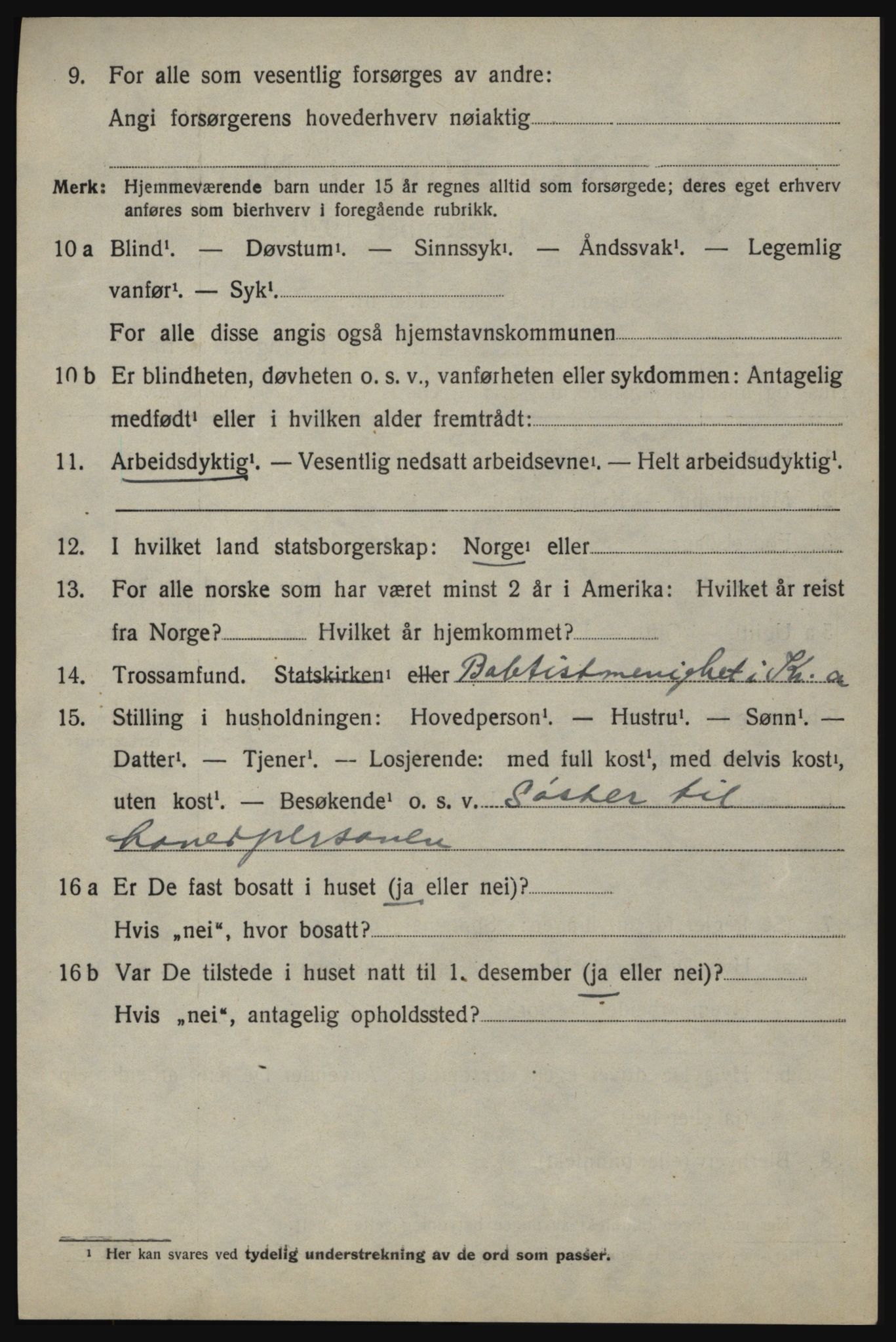 SAO, 1920 census for Aremark, 1920, p. 1600