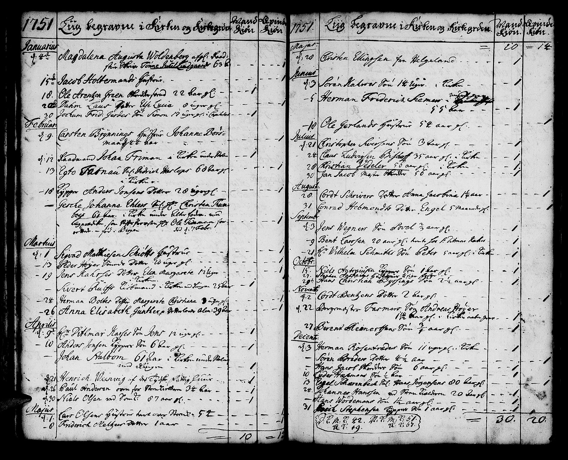 Korskirken sokneprestembete, SAB/A-76101/H/Haa/L0011: Parish register (official) no. A 11, 1731-1785, p. 172