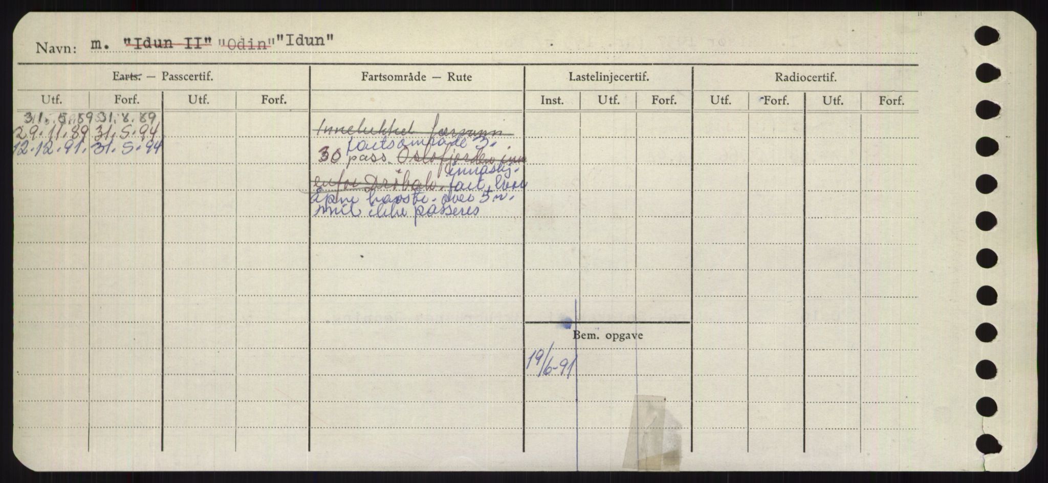 Sjøfartsdirektoratet med forløpere, Skipsmålingen, AV/RA-S-1627/H/Ha/L0003/0001: Fartøy, Hilm-Mar / Fartøy, Hilm-Kol, p. 284