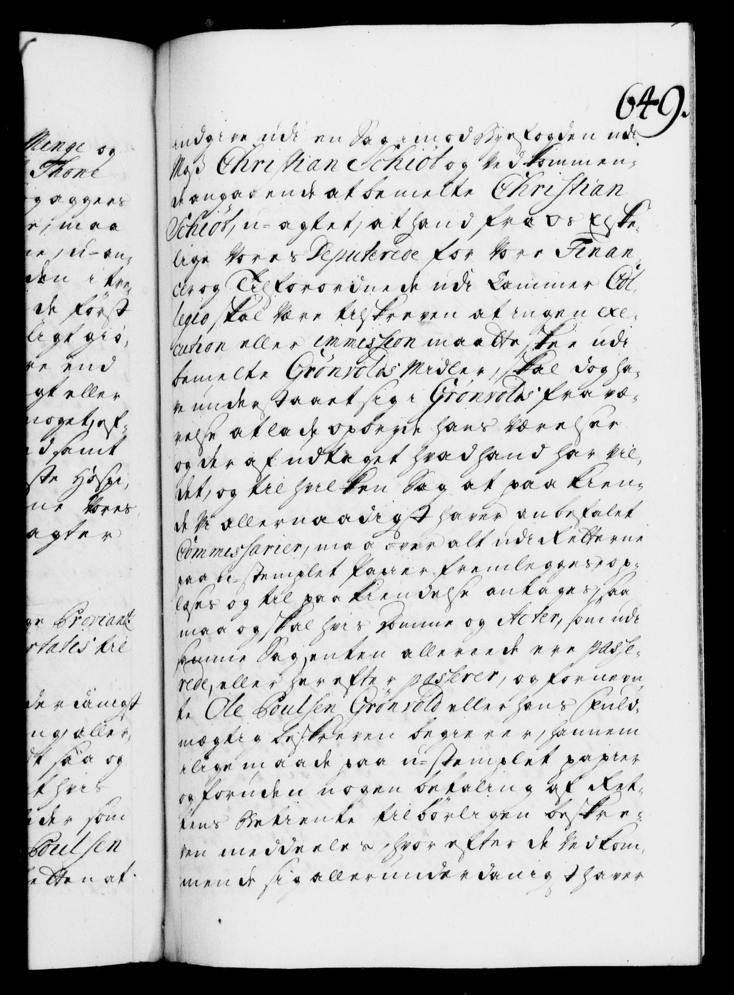 Danske Kanselli 1572-1799, AV/RA-EA-3023/F/Fc/Fca/Fcaa/L0025: Norske registre, 1726-1728, p. 649a