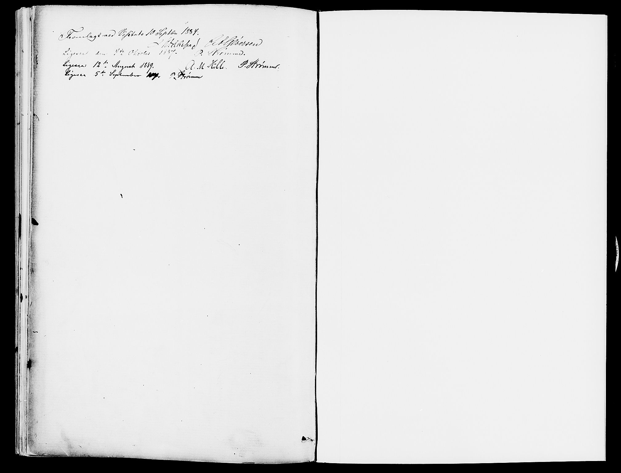 Åmot prestekontor, Hedmark, AV/SAH-PREST-056/H/Ha/Haa/L0010: Parish register (official) no. 10, 1884-1889