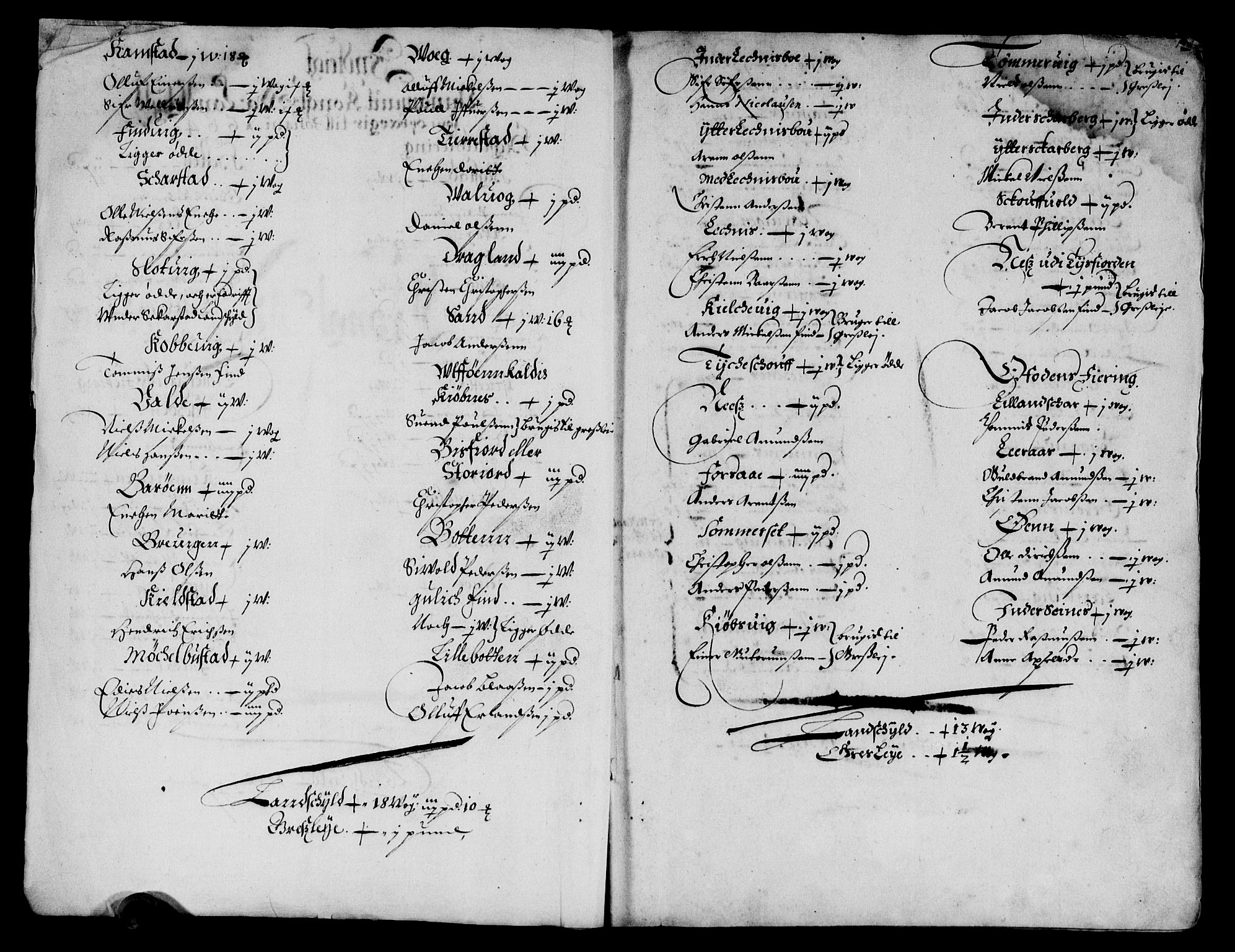 Rentekammeret inntil 1814, Reviderte regnskaper, Lensregnskaper, AV/RA-EA-5023/R/Rb/Rbz/L0040: Nordlandenes len, 1663-1665