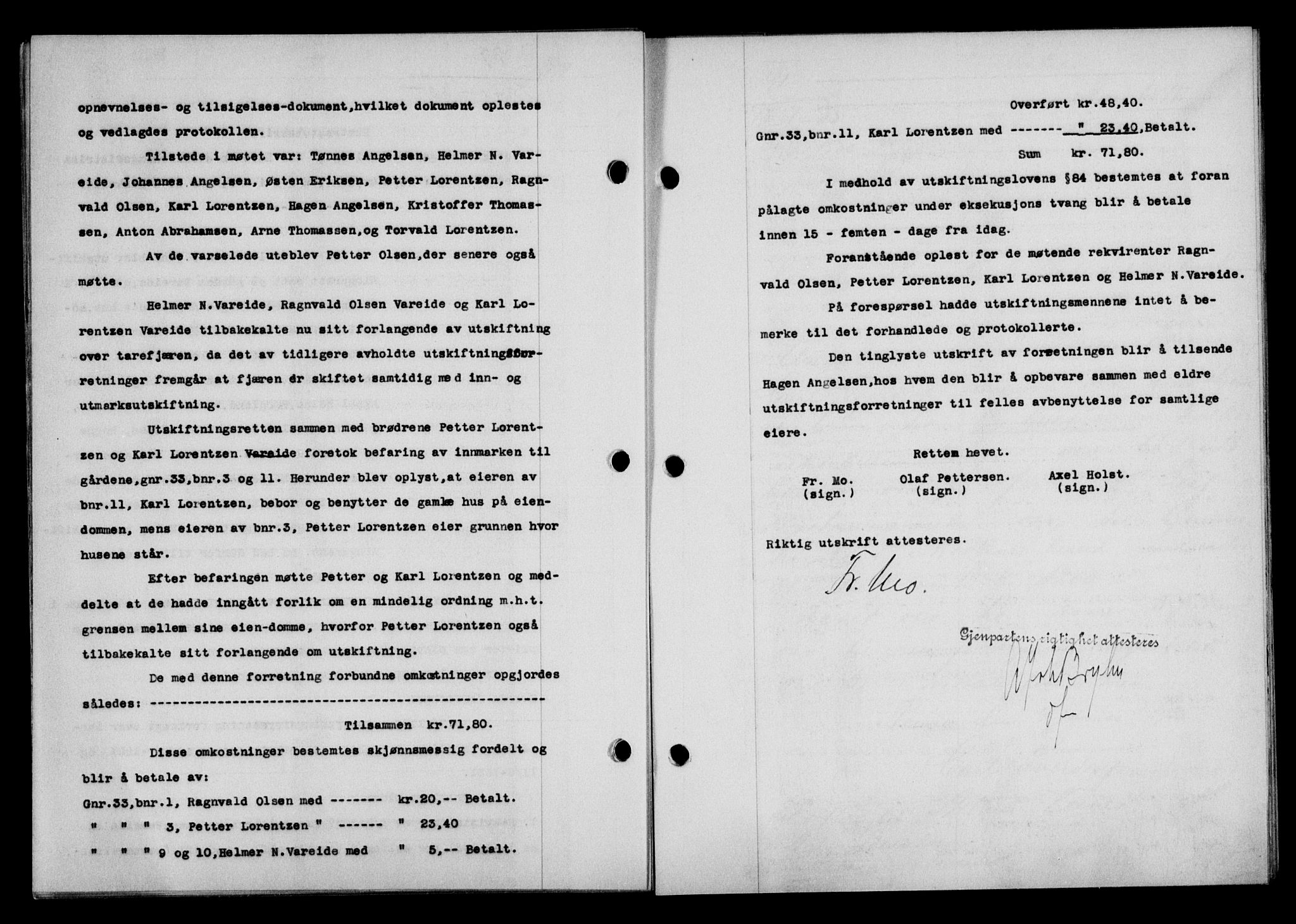 Lofoten sorenskriveri, AV/SAT-A-0017/1/2/2C/L0031b: Mortgage book no. 31b, 1935-1935, Deed date: 15.01.1935