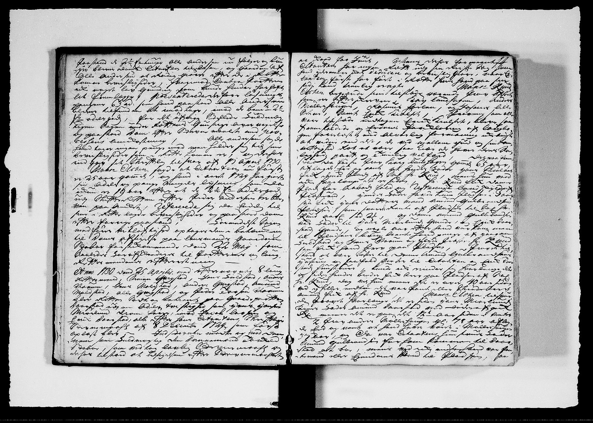 Toten tingrett, AV/SAH-TING-006/G/Gb/Gba/L0030: Tingbok, 1730-1732, p. 13b-14a