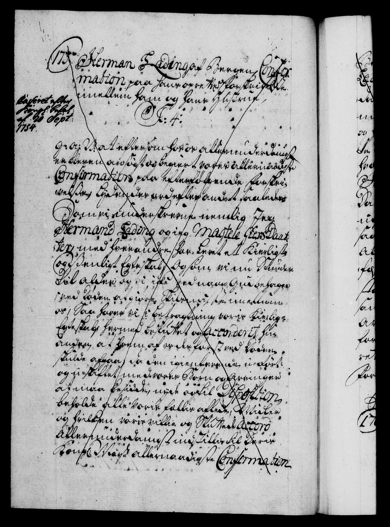 Danske Kanselli 1572-1799, AV/RA-EA-3023/F/Fc/Fca/Fcaa/L0026: Norske registre, 1729-1730, p. 136b