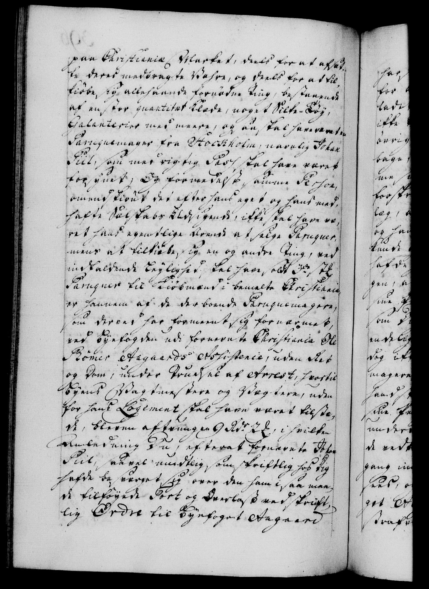 Danske Kanselli 1572-1799, AV/RA-EA-3023/F/Fc/Fca/Fcab/L0030: Norske tegnelser, 1744-1746, p. 396b