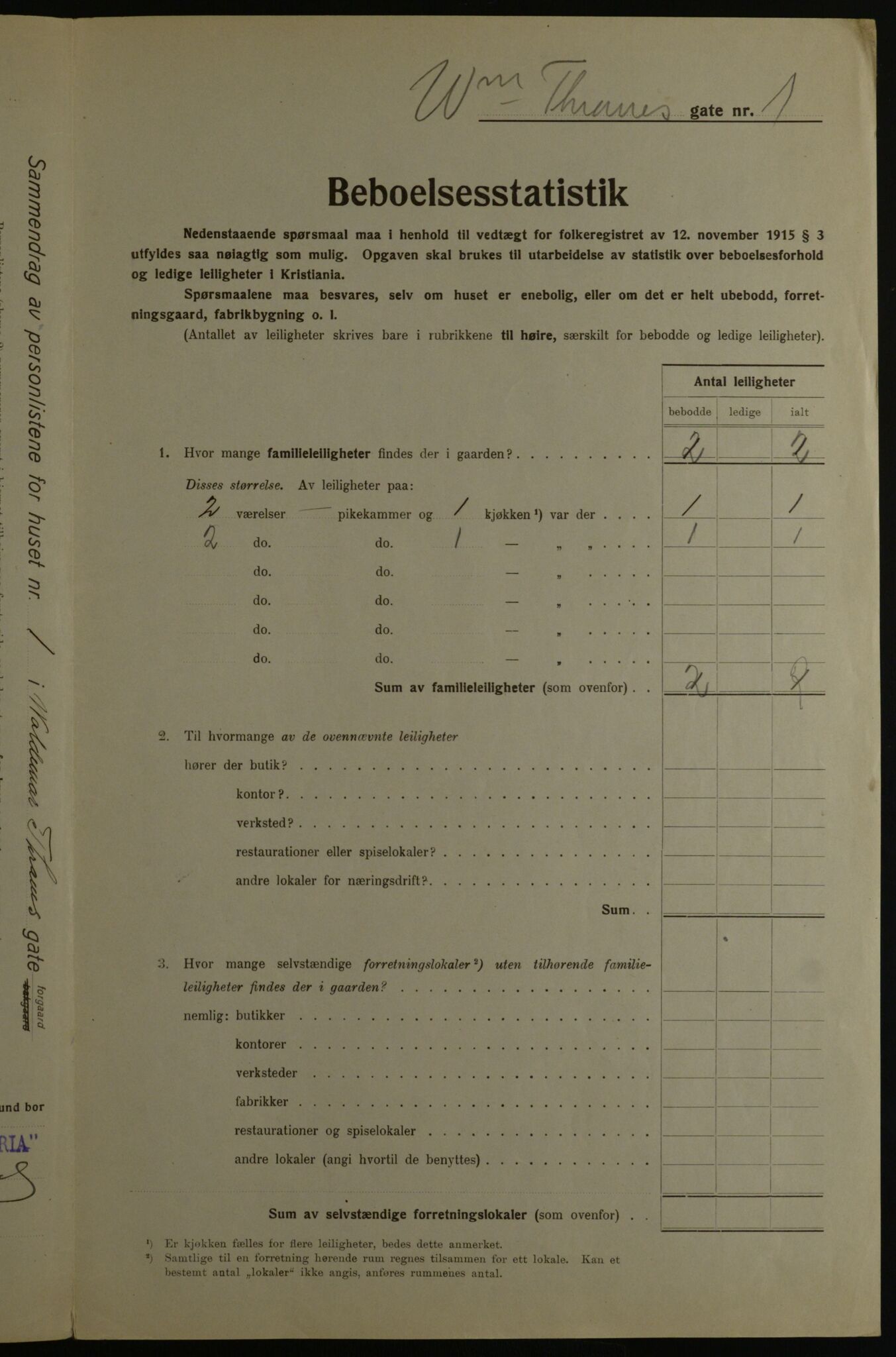 OBA, Municipal Census 1923 for Kristiania, 1923, p. 139410