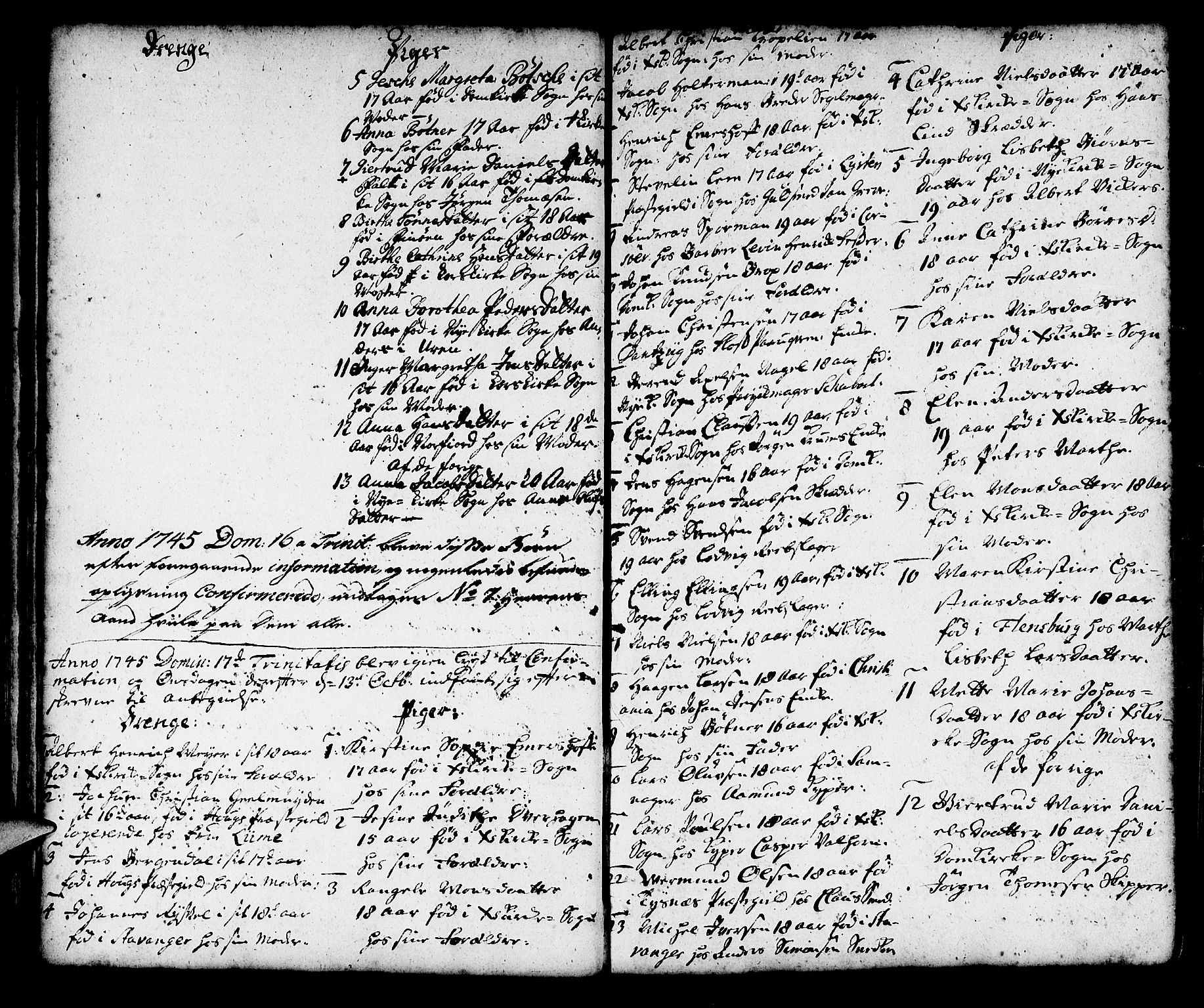 Korskirken sokneprestembete, AV/SAB-A-76101/H/Haa/L0007: Parish register (official) no. A 7, 1736-1839, p. 29