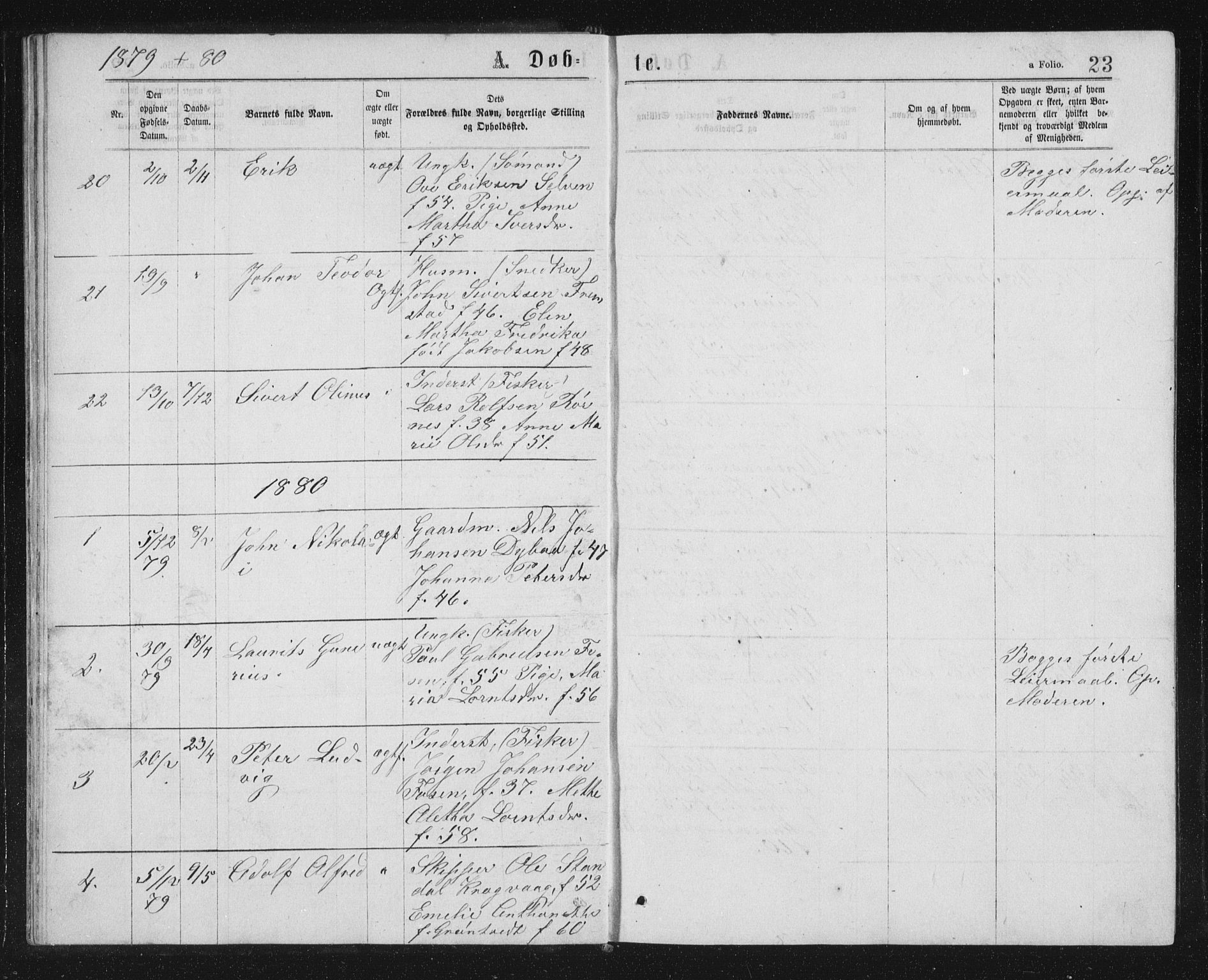 Ministerialprotokoller, klokkerbøker og fødselsregistre - Sør-Trøndelag, SAT/A-1456/662/L0756: Parish register (copy) no. 662C01, 1869-1891, p. 23