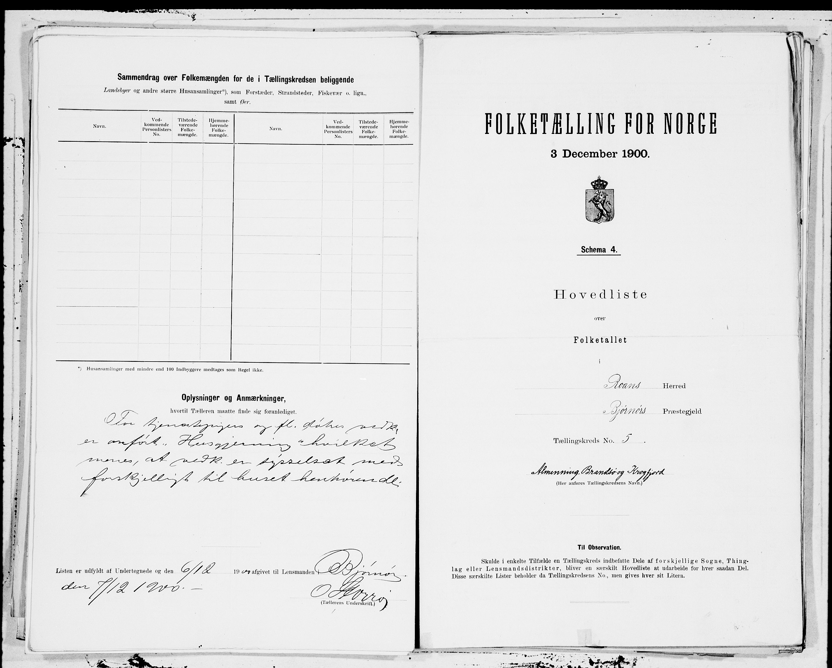 SAT, 1900 census for Roan, 1900, p. 10