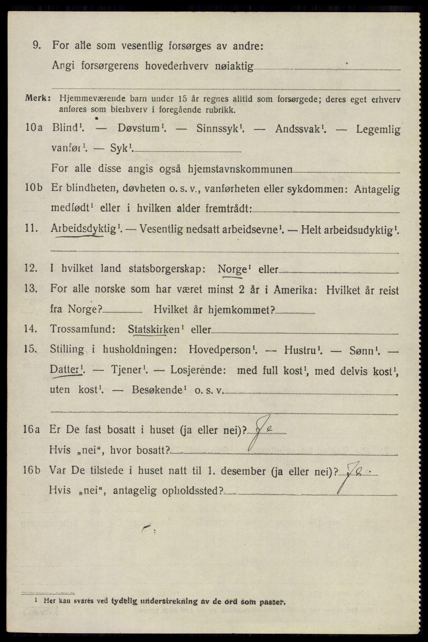 SAO, 1920 census for Nesodden, 1920, p. 5466