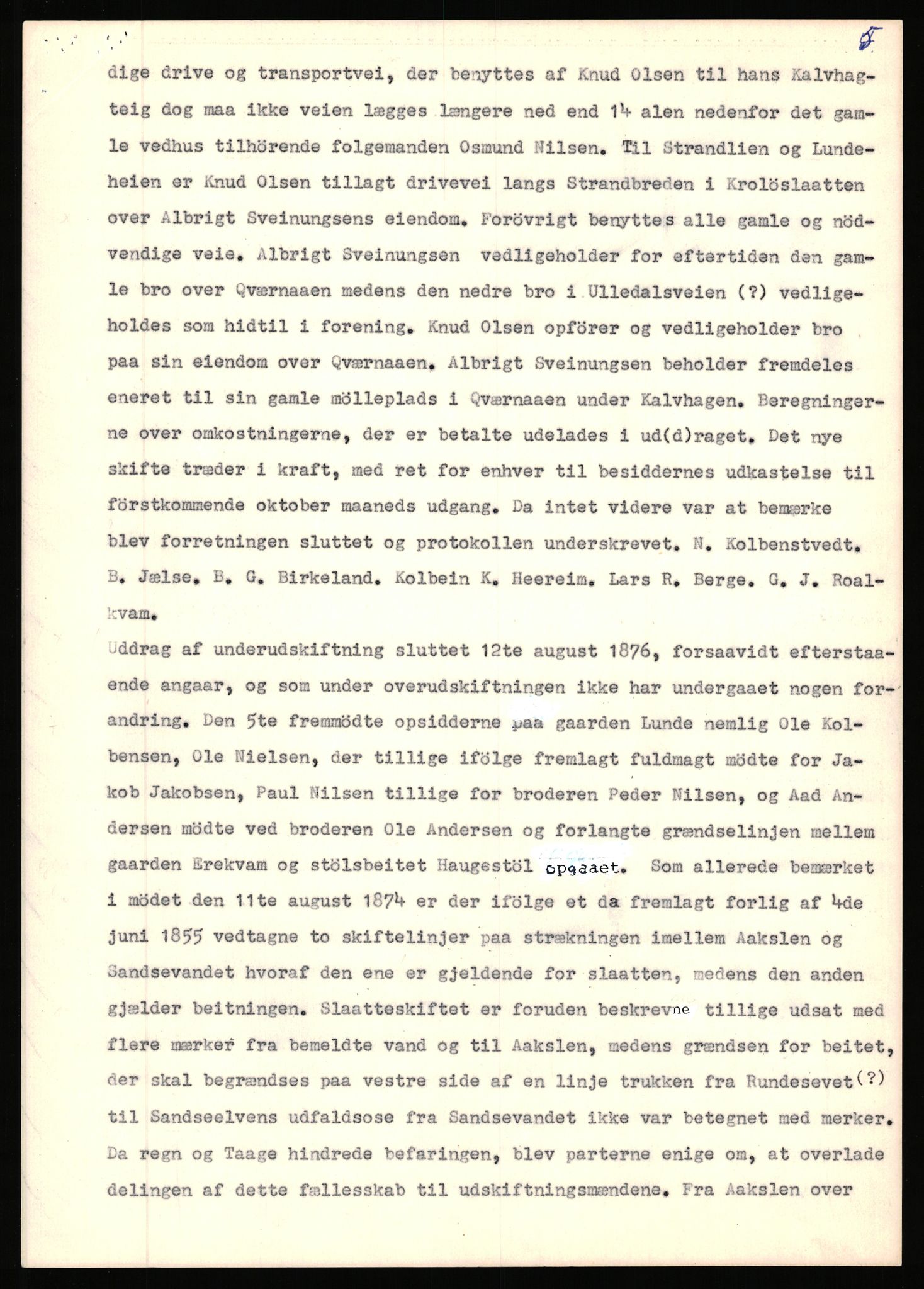 Statsarkivet i Stavanger, SAST/A-101971/03/Y/Yj/L0098: Avskrifter sortert etter gårdsnavn: Øigrei - Østeinstad, 1750-1930, p. 272