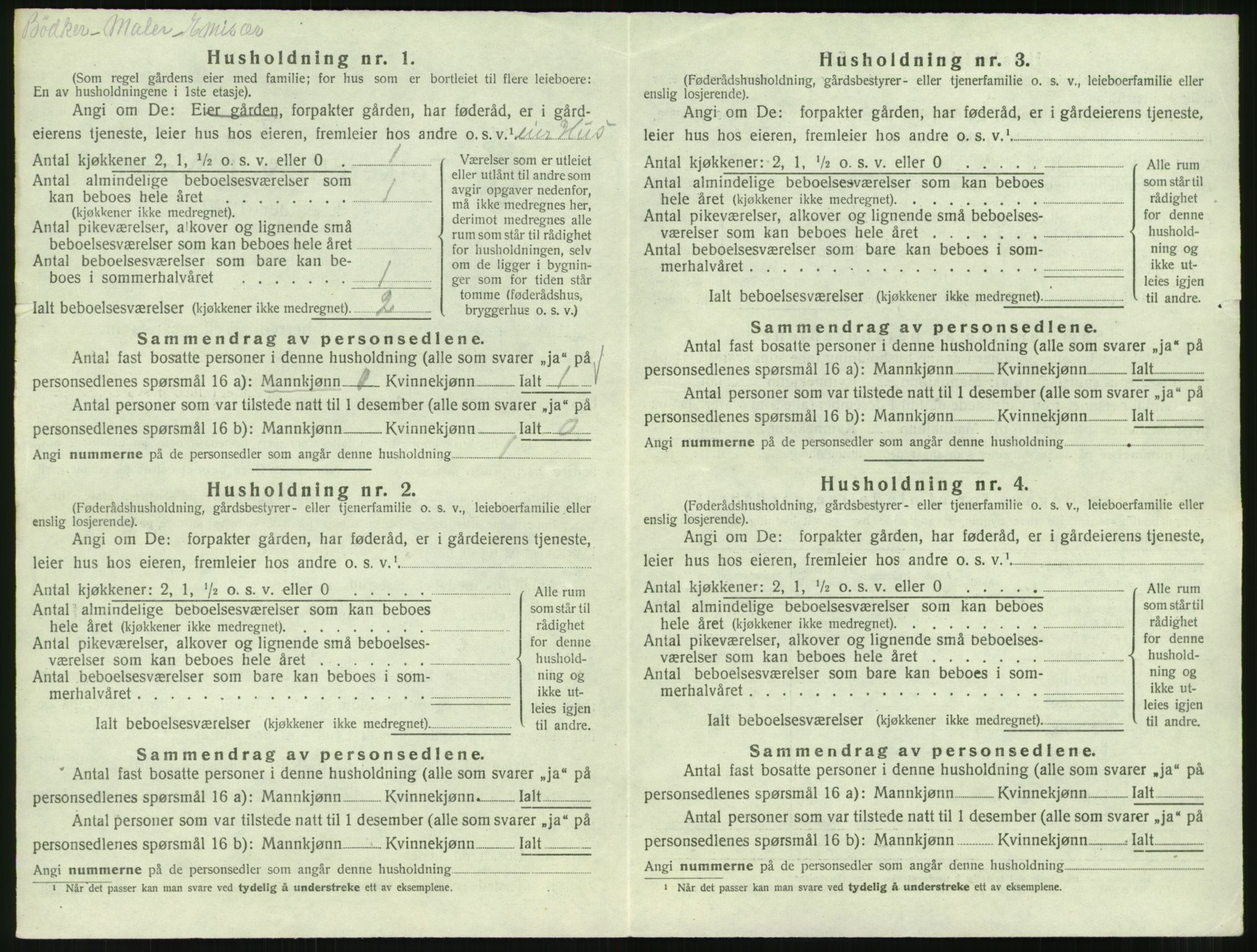 SAT, 1920 census for Eresfjord og Vistdal, 1920, p. 94