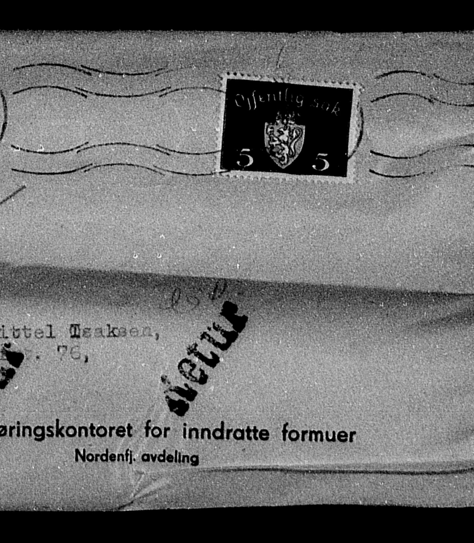 Justisdepartementet, Tilbakeføringskontoret for inndratte formuer, AV/RA-S-1564/H/Hc/Hca/L0897: --, 1945-1947, p. 3
