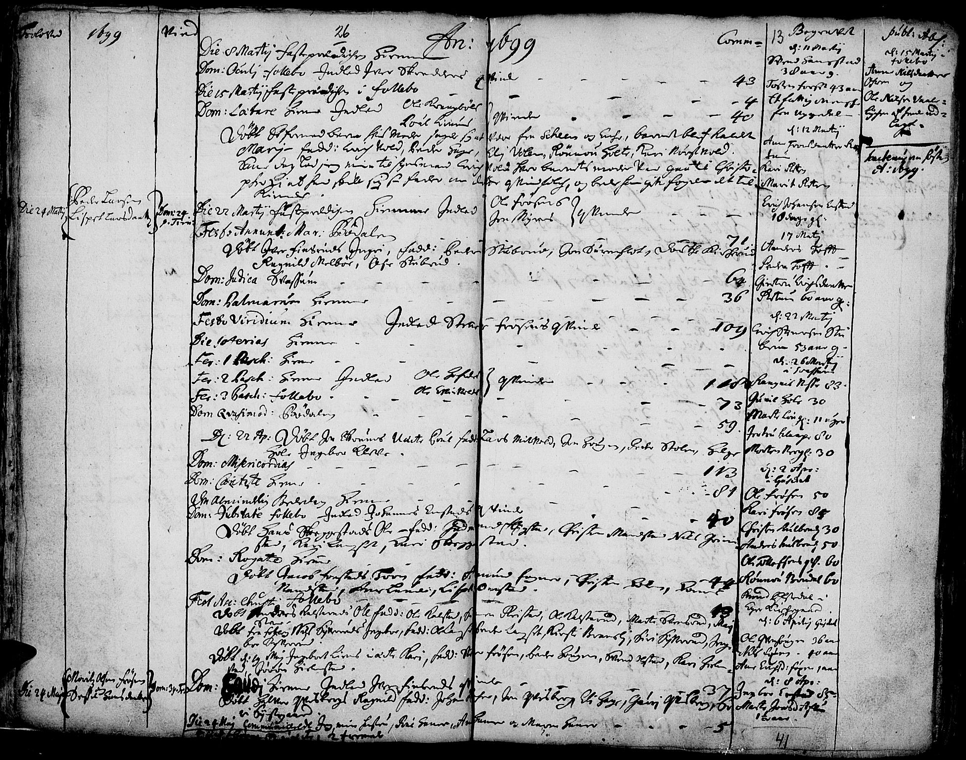 Gausdal prestekontor, AV/SAH-PREST-090/H/Ha/Haa/L0001: Parish register (official) no. 1, 1693-1728, p. 26