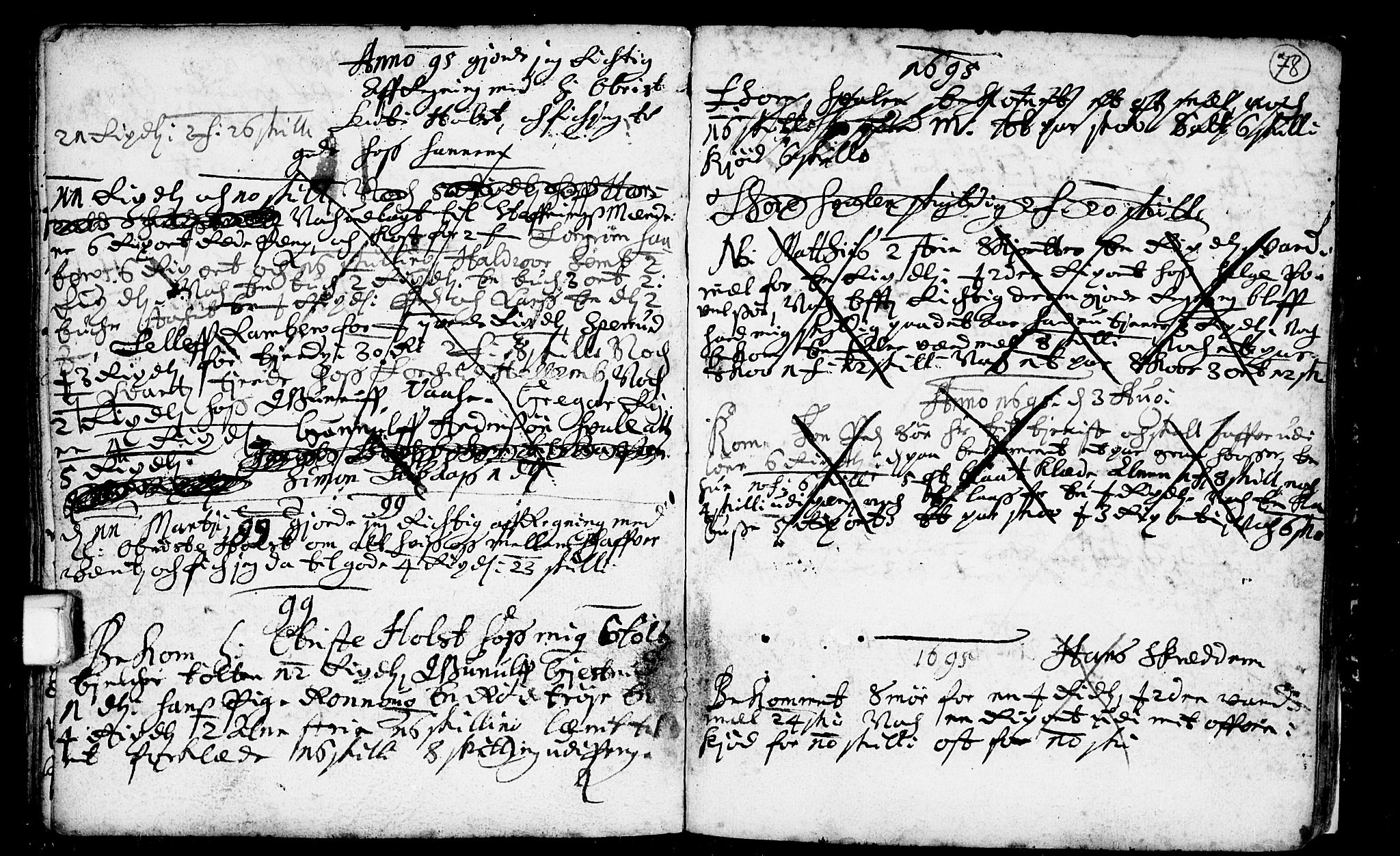 Heddal kirkebøker, SAKO/A-268/F/Fa/L0001: Parish register (official) no. I 1, 1648-1699, p. 78