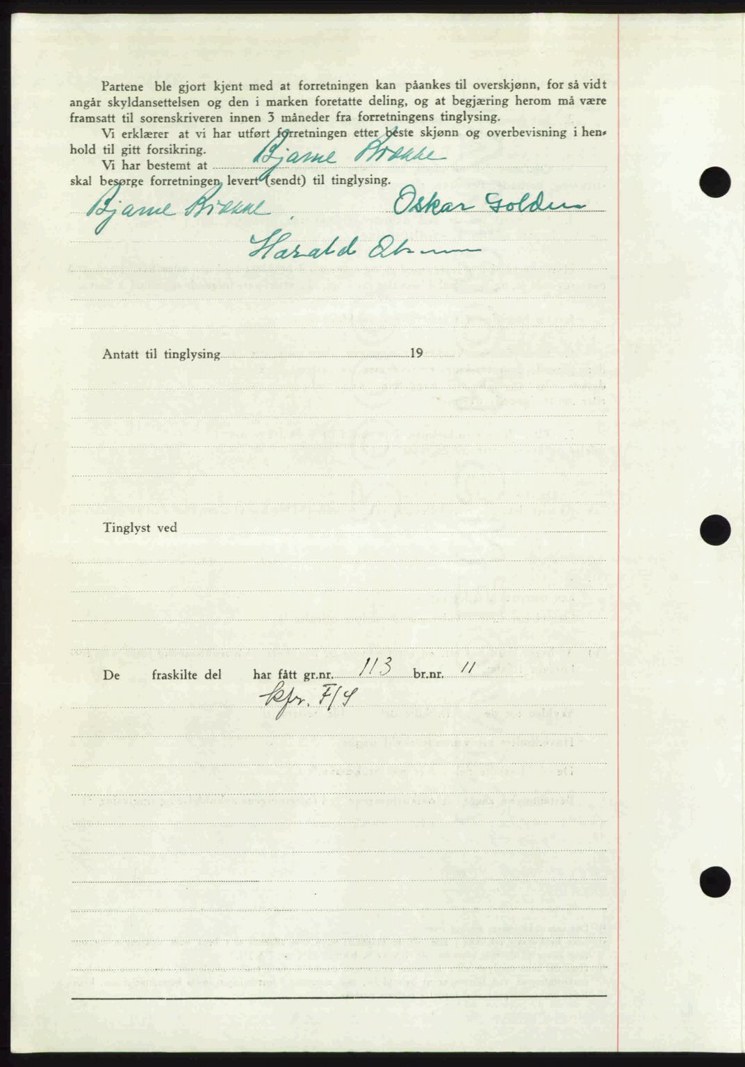 Idd og Marker sorenskriveri, AV/SAO-A-10283/G/Gb/Gbb/L0012: Mortgage book no. A12, 1949-1949, Diary no: : 628/1949