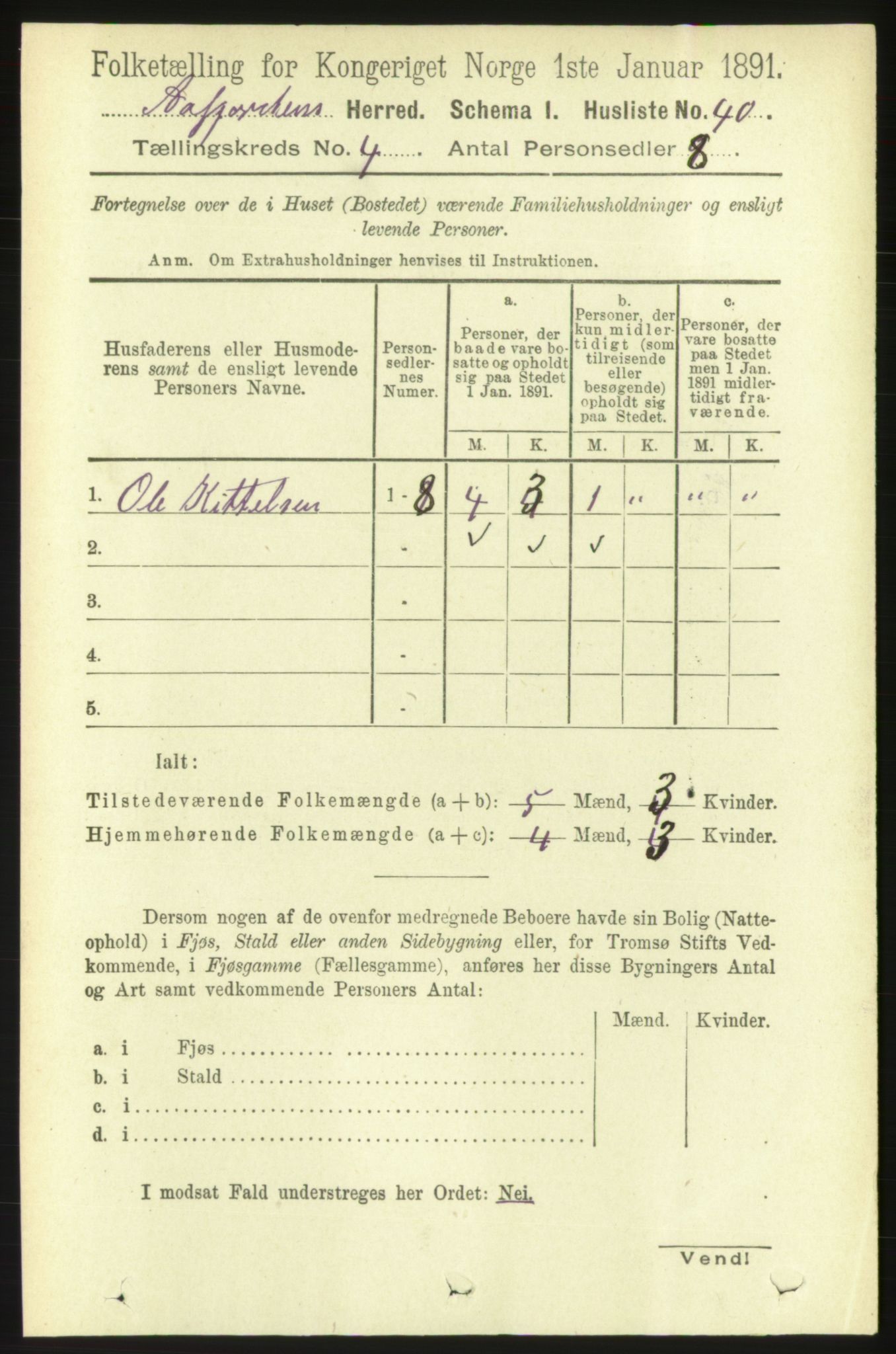 RA, 1891 census for 1630 Åfjord, 1891, p. 781