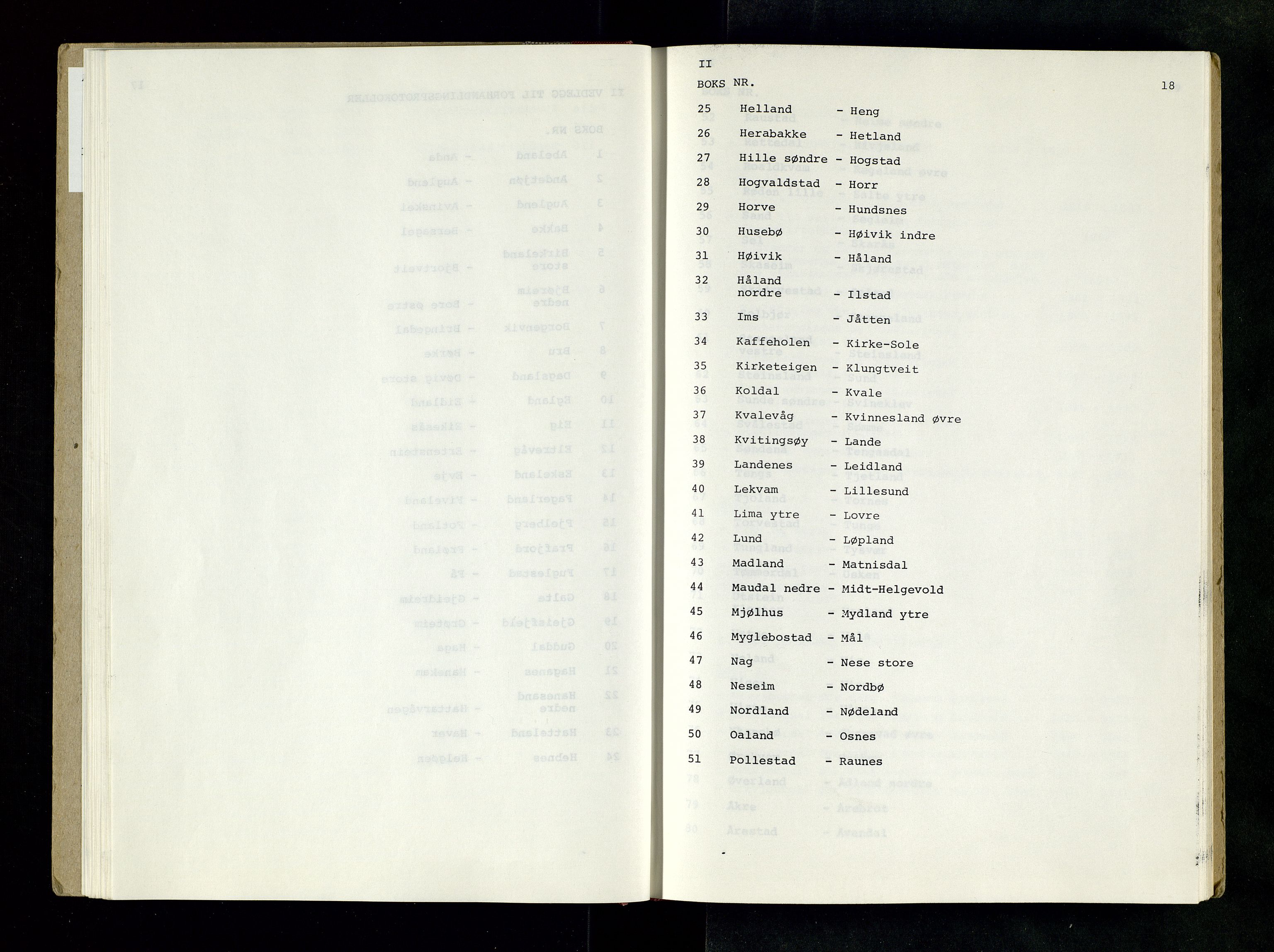 Rogaland jordskifterett, SAST/A-102426/Oaa/L0001: Katalog og register, 1859-1974, p. 18