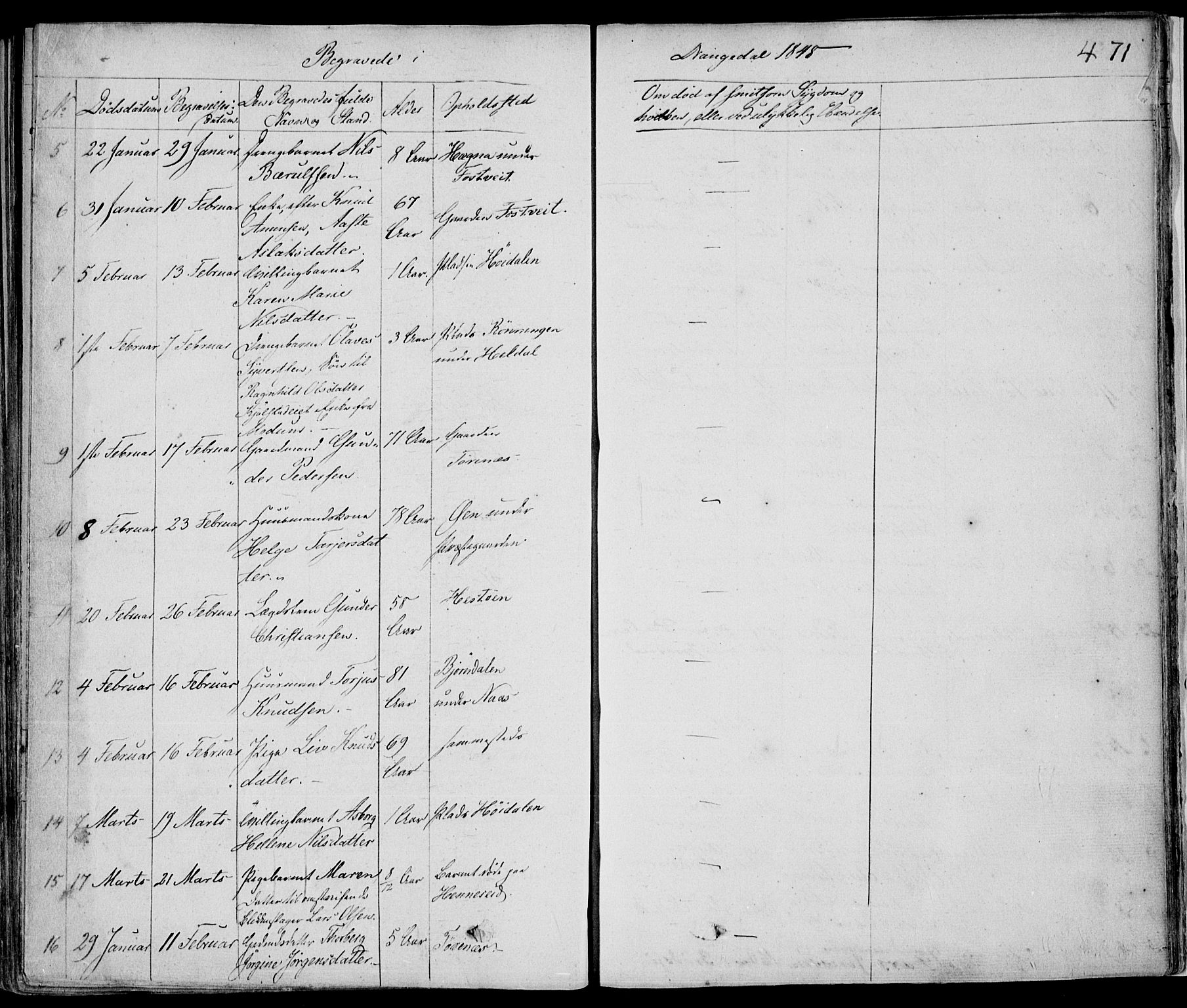 Drangedal kirkebøker, AV/SAKO-A-258/F/Fa/L0007a: Parish register (official) no. 7a, 1837-1856, p. 471