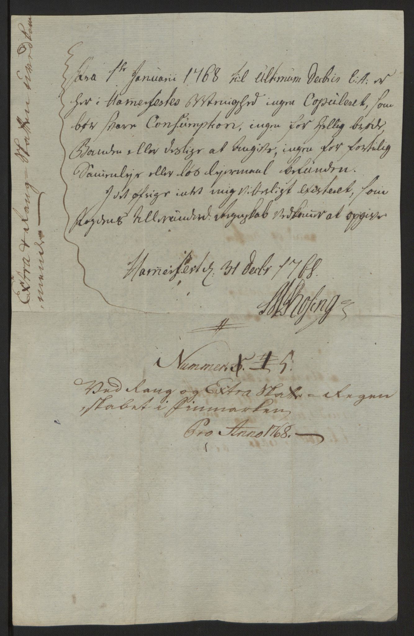 Rentekammeret inntil 1814, Reviderte regnskaper, Fogderegnskap, AV/RA-EA-4092/R69/L4910: Ekstraskatten  Finnmark/Vardøhus, 1762-1772, p. 269