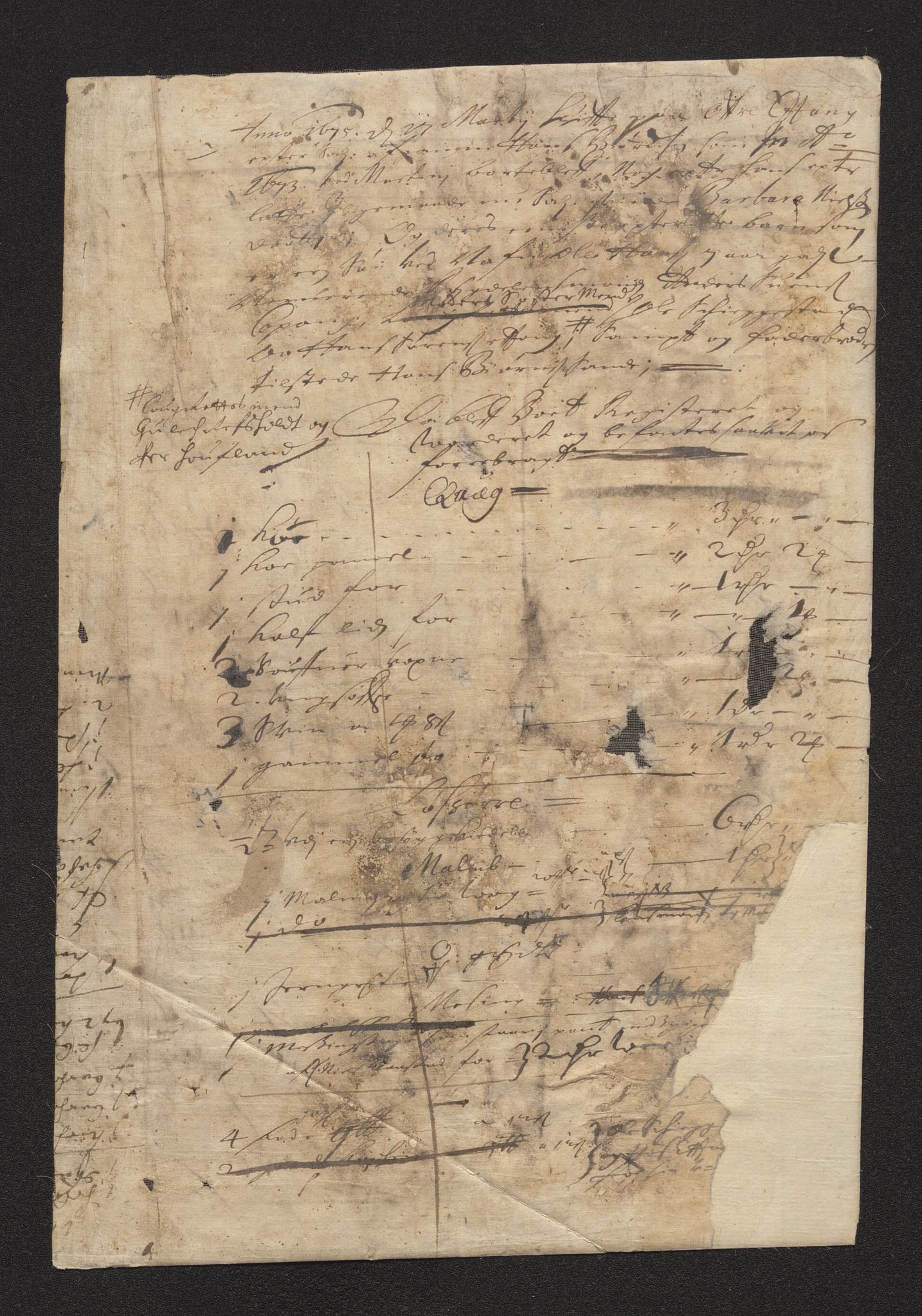 Larvik sorenskriveri, AV/SAKO-A-83/H/Hd/Hda/L0021: Skifteprotokoll - løse skiftekonsept, 1674-1676, p. 27