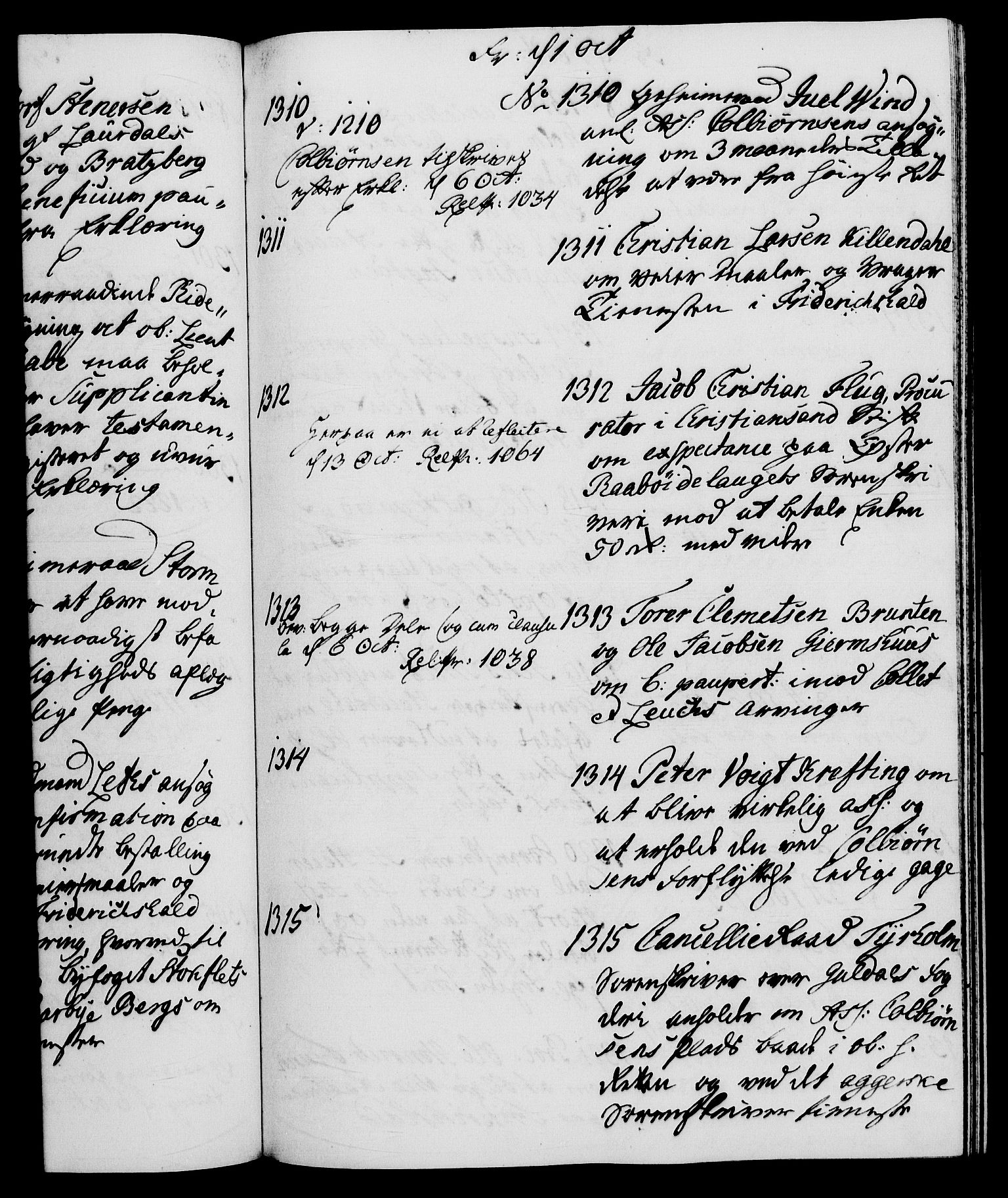 Danske Kanselli 1572-1799, AV/RA-EA-3023/I/Ia/L0002: 3. departements journal, 1772