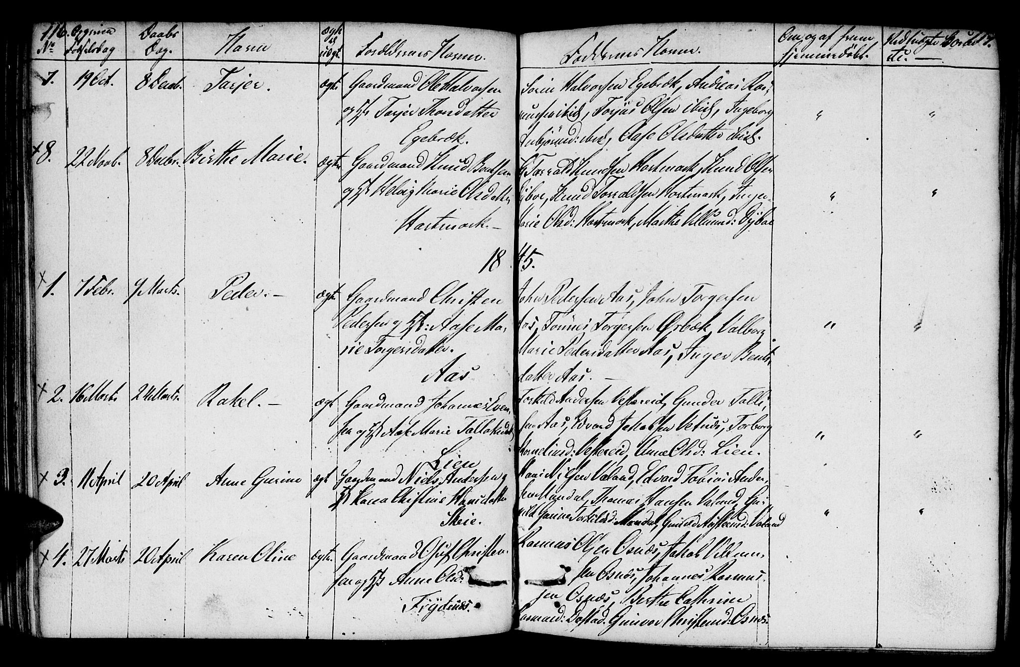 Mandal sokneprestkontor, SAK/1111-0030/F/Fb/Fbb/L0001: Parish register (copy) no. B 1, 1802-1846, p. 116-117
