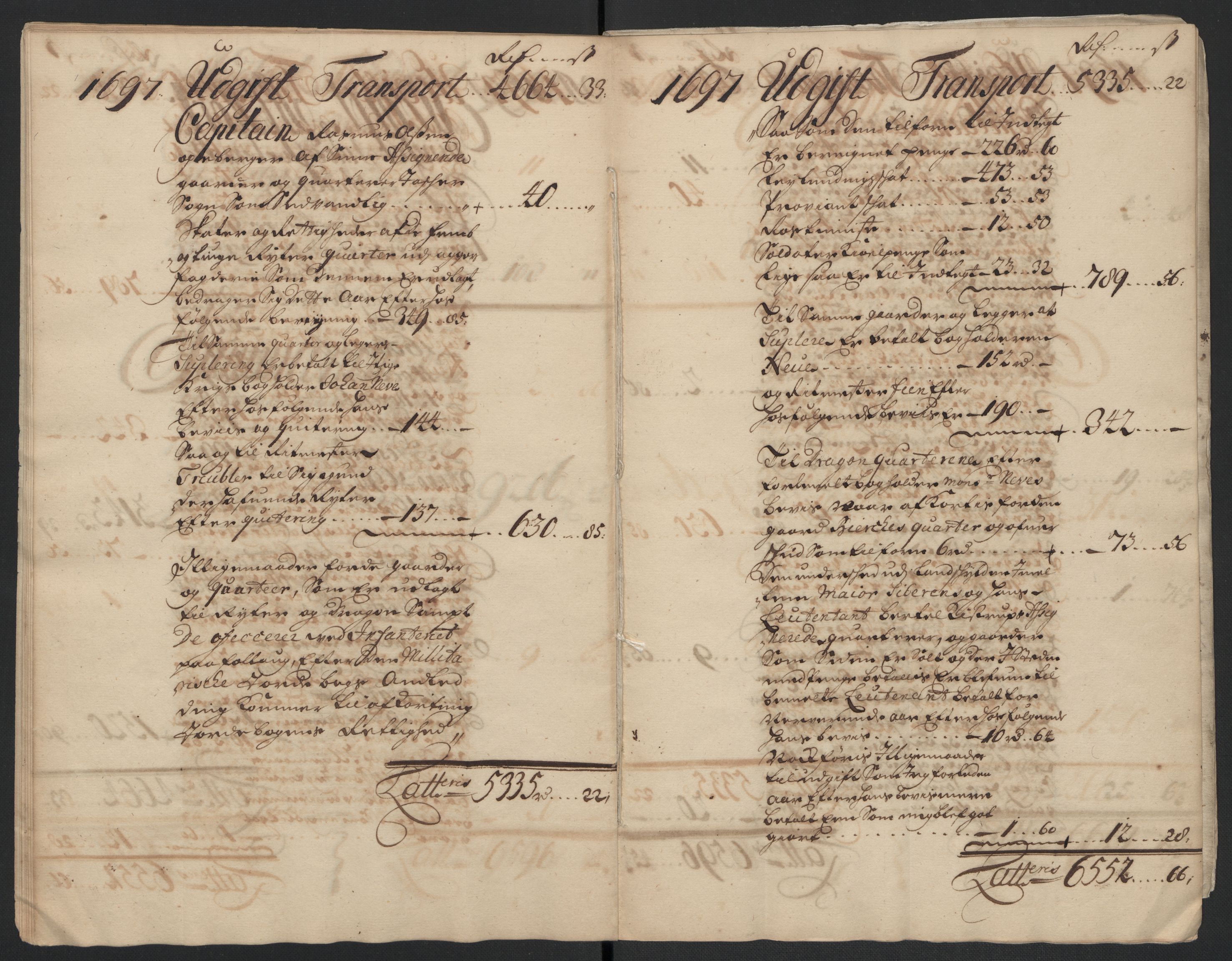 Rentekammeret inntil 1814, Reviderte regnskaper, Fogderegnskap, AV/RA-EA-4092/R10/L0440: Fogderegnskap Aker og Follo, 1696-1697, p. 249