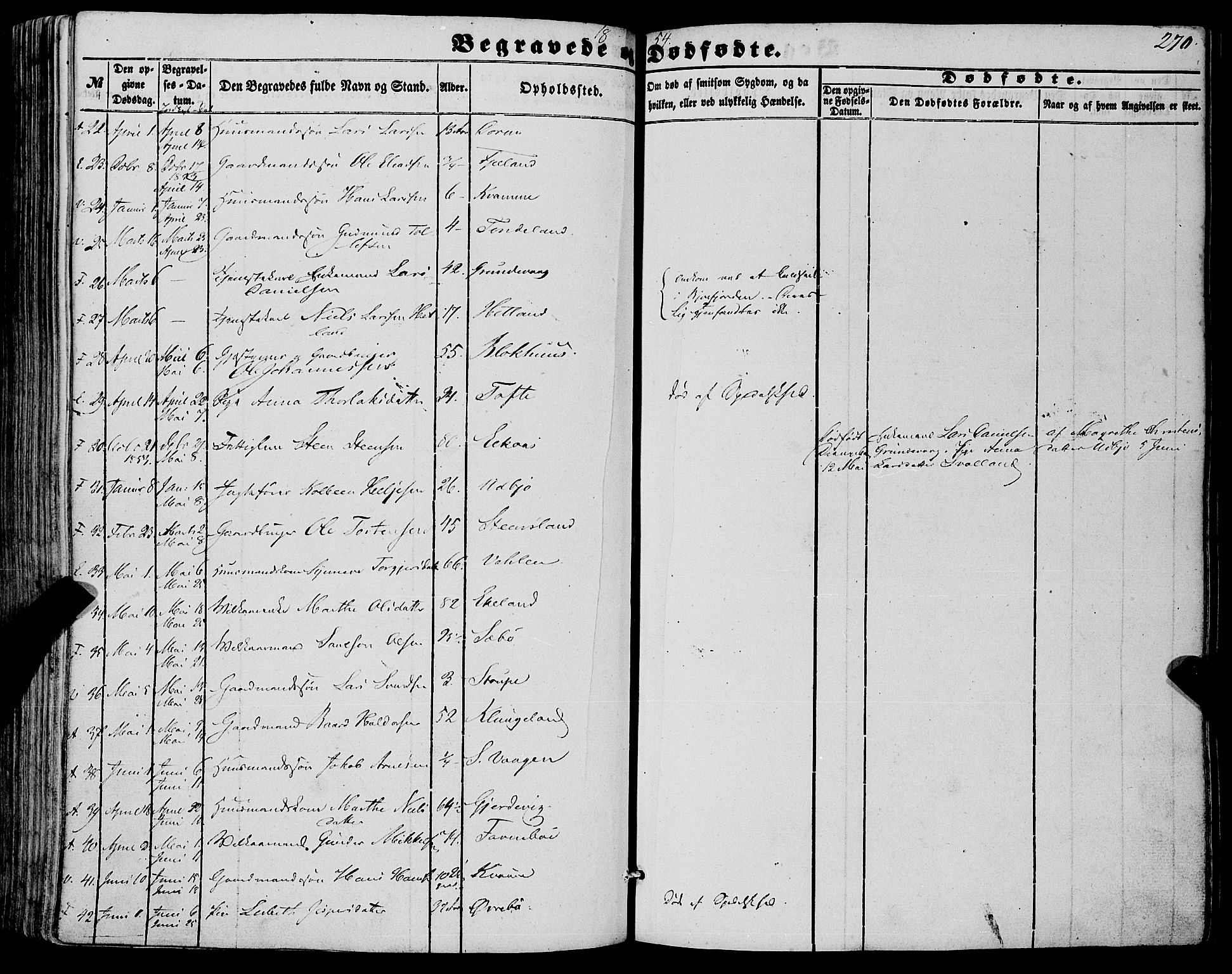 Fjelberg sokneprestembete, SAB/A-75201/H/Haa: Parish register (official) no. A 7, 1851-1867, p. 270