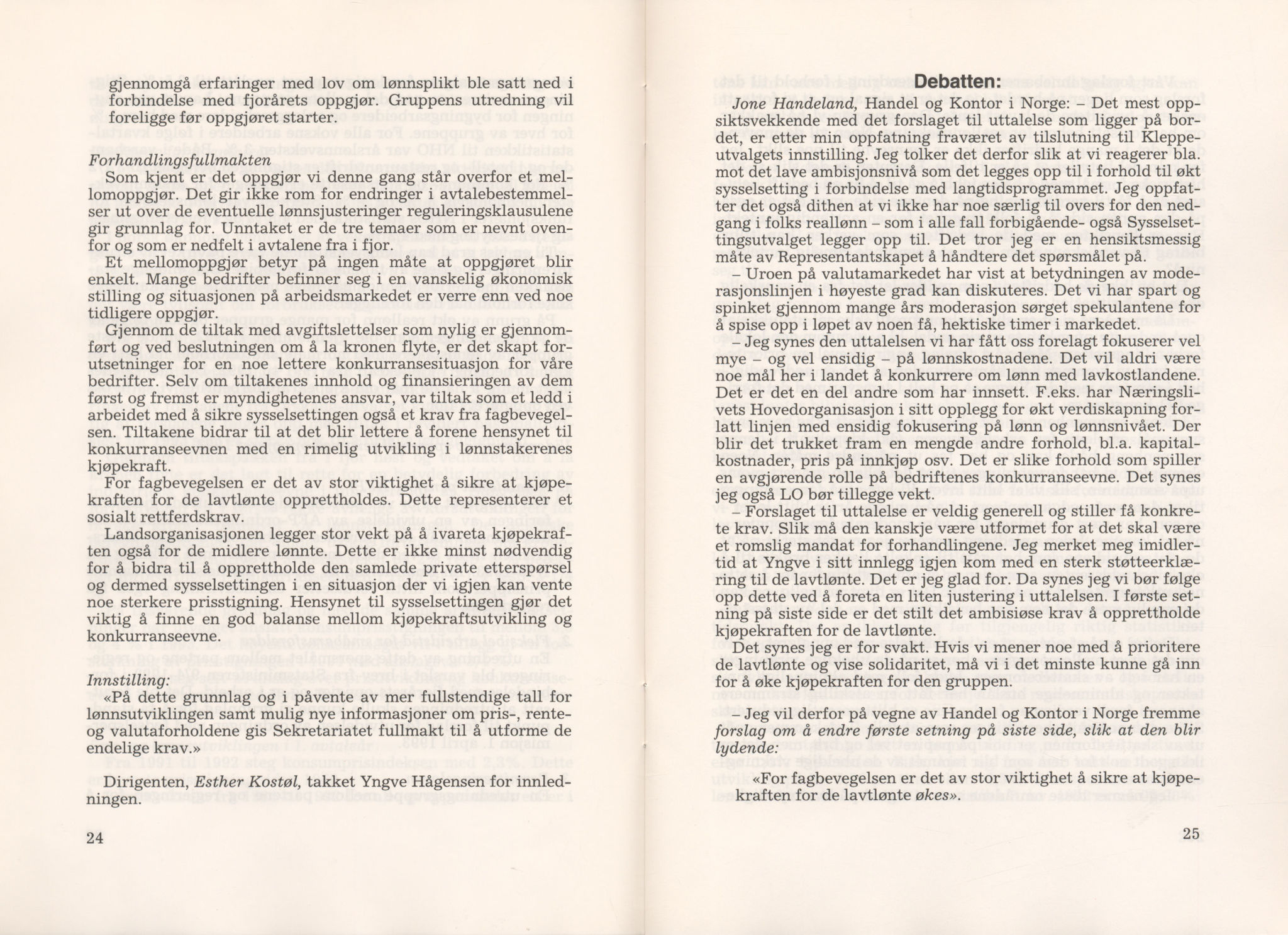 Landsorganisasjonen i Norge, AAB/ARK-1579, 1993-2008, p. 14