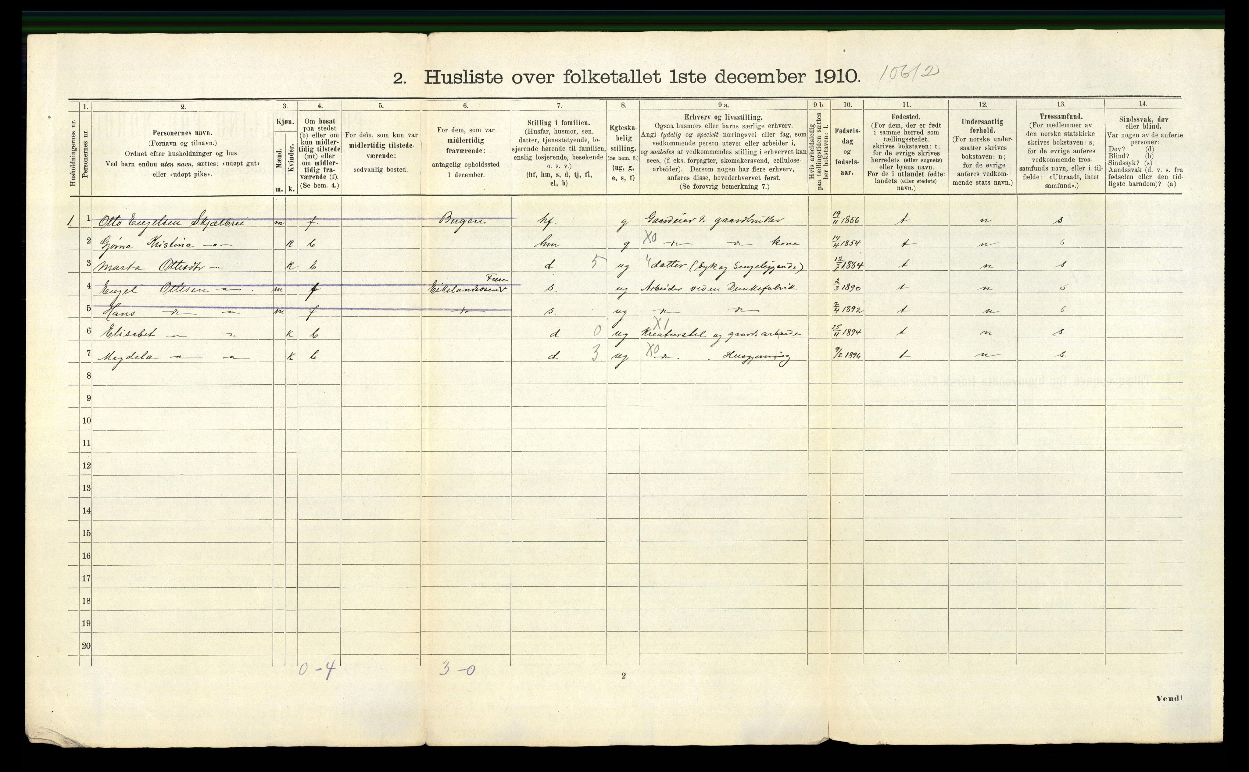 RA, 1910 census for Hålandsdal, 1910, p. 27