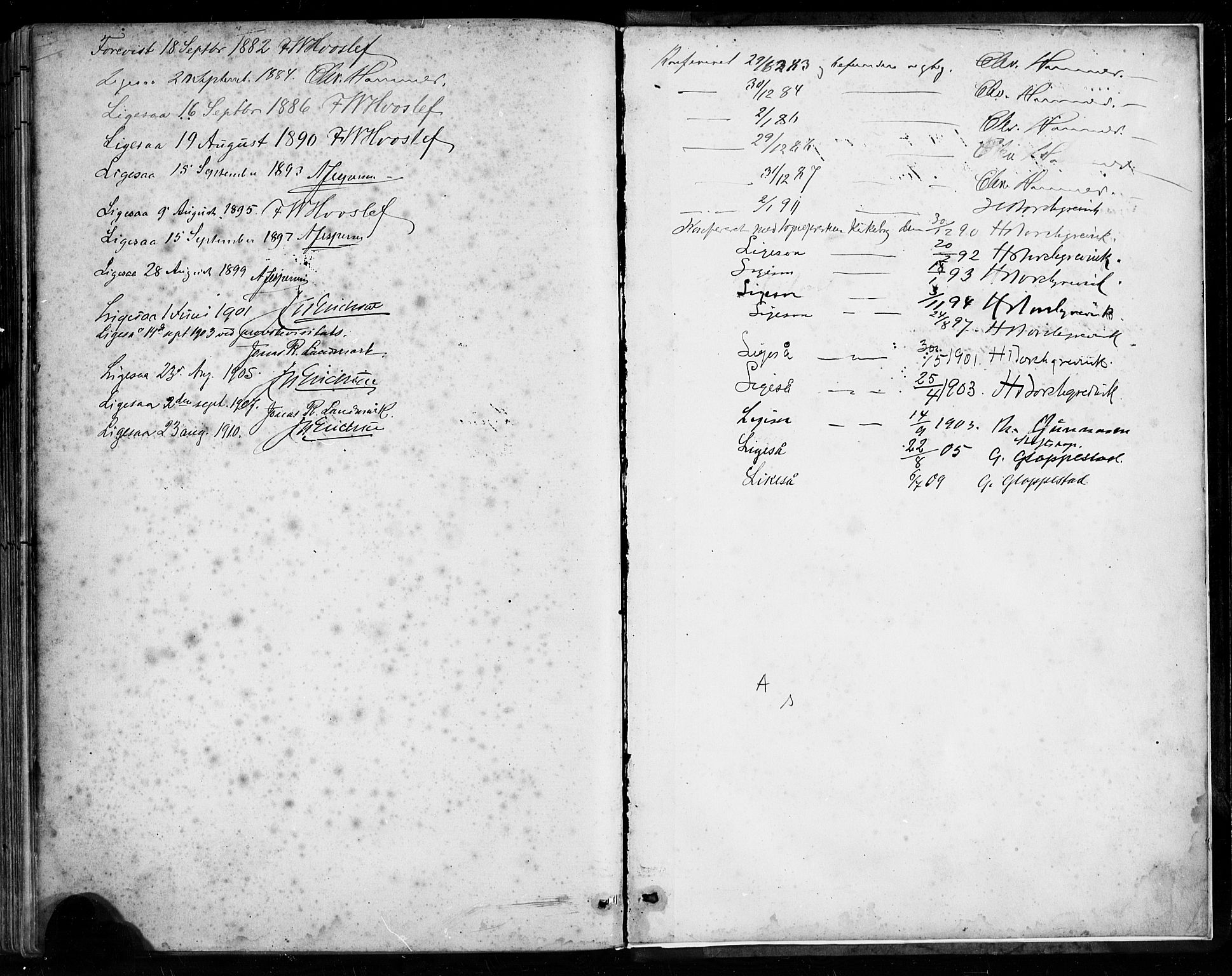 Gaular sokneprestembete, SAB/A-80001/H/Hab: Parish register (copy) no. B 3, 1882-1913