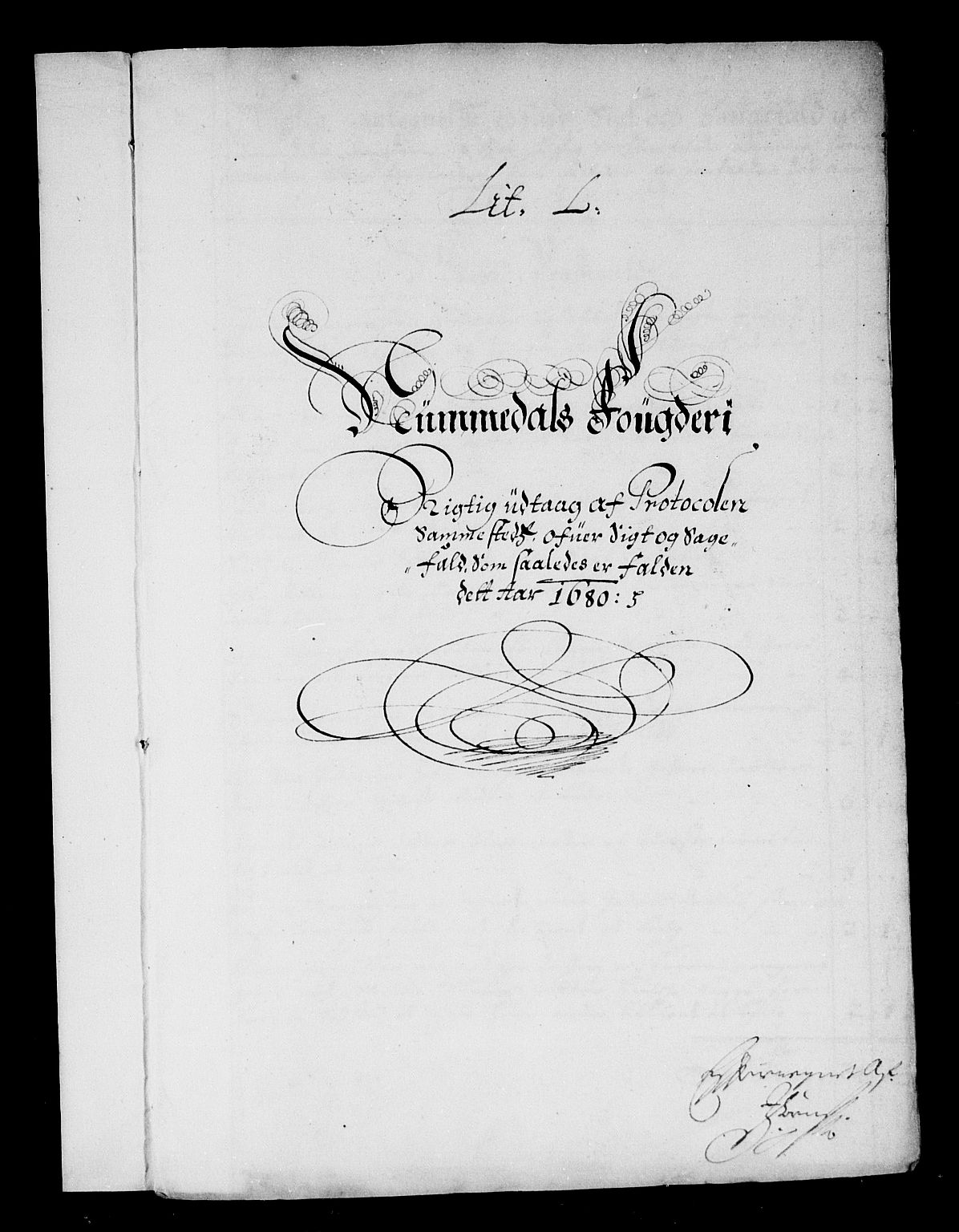 Rentekammeret inntil 1814, Reviderte regnskaper, Stiftamtstueregnskaper, Trondheim stiftamt og Nordland amt, AV/RA-EA-6044/R/Rf/L0060: Trondheim stiftamt, 1680