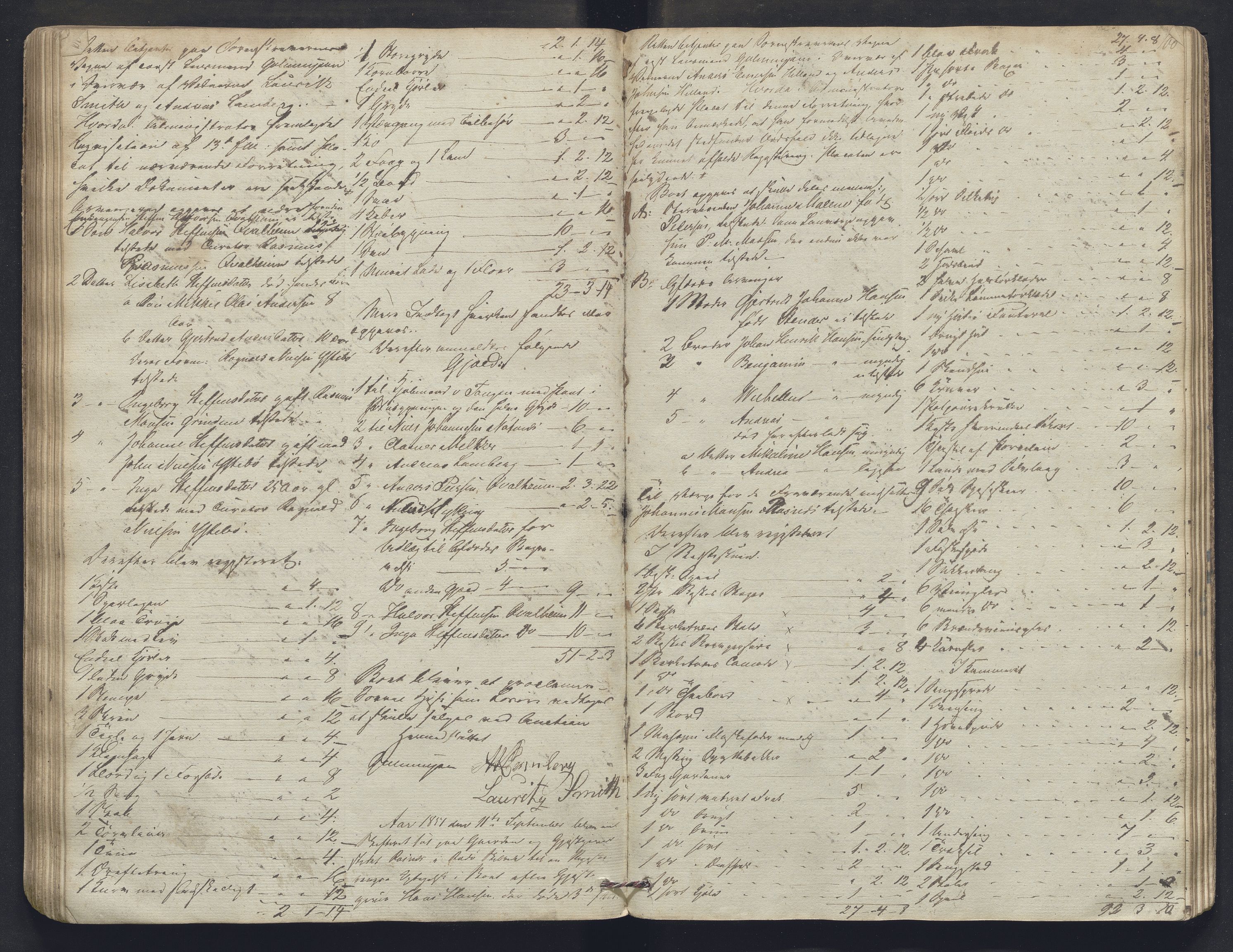 Nordhordland sorenskrivar, AV/SAB-A-2901/1/H/Hb/L0017: Registreringsprotokollar, 1846-1852, p. 100